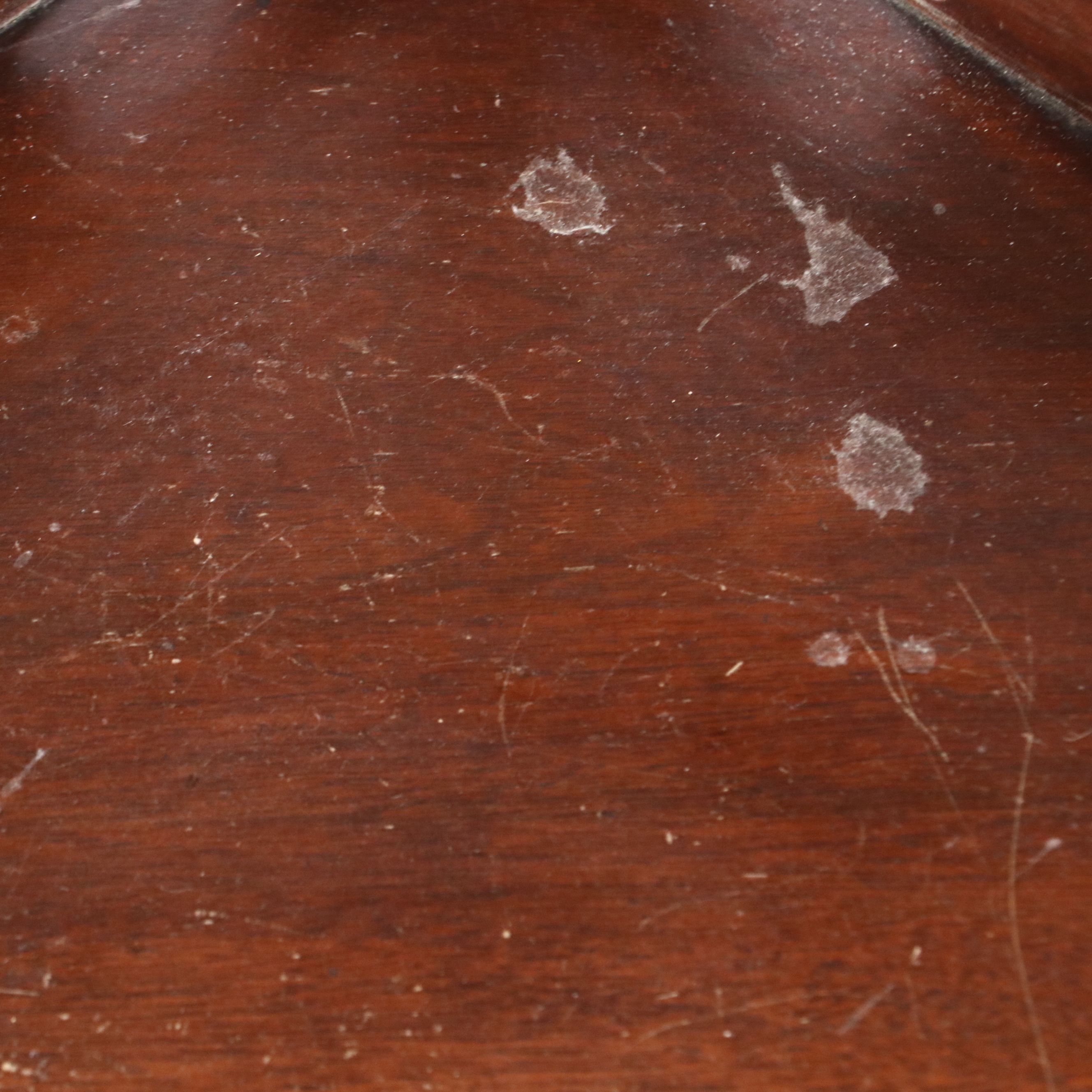 Victorian Style Walnut Corner Étagère, Mid-20th Century