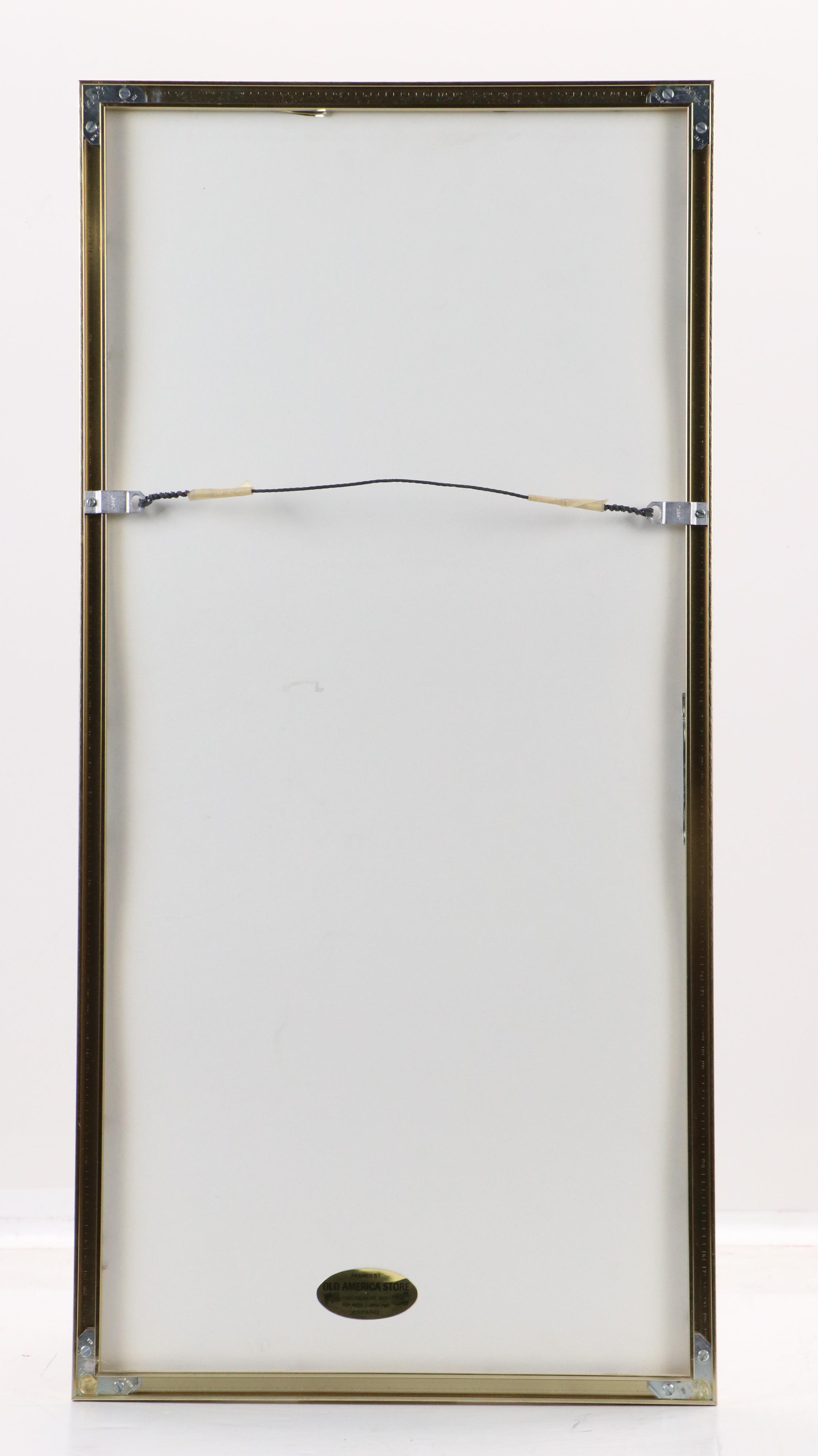 Richard Capes Lithograph "Brown Pelican"