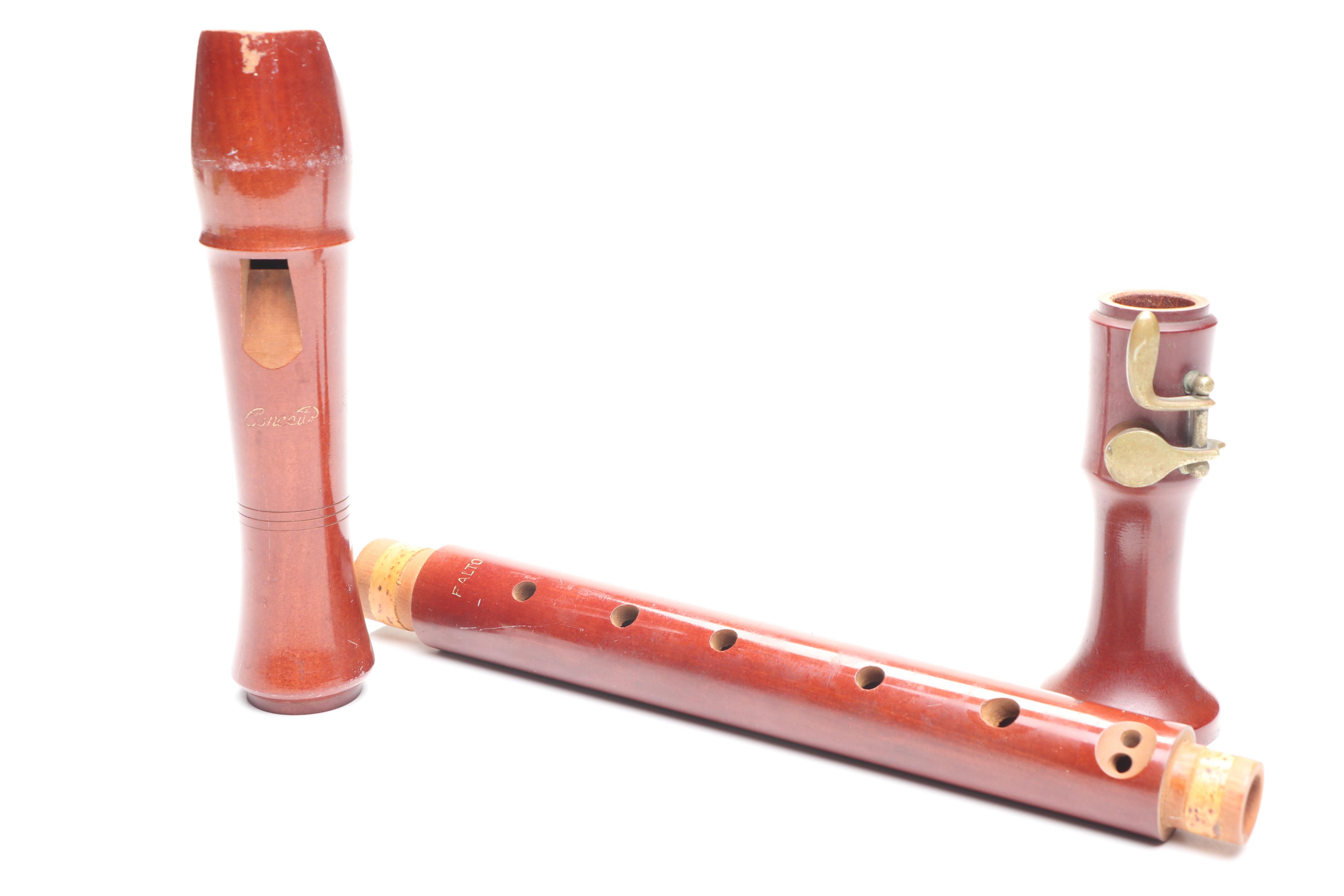 German Wooden Alto Recorder