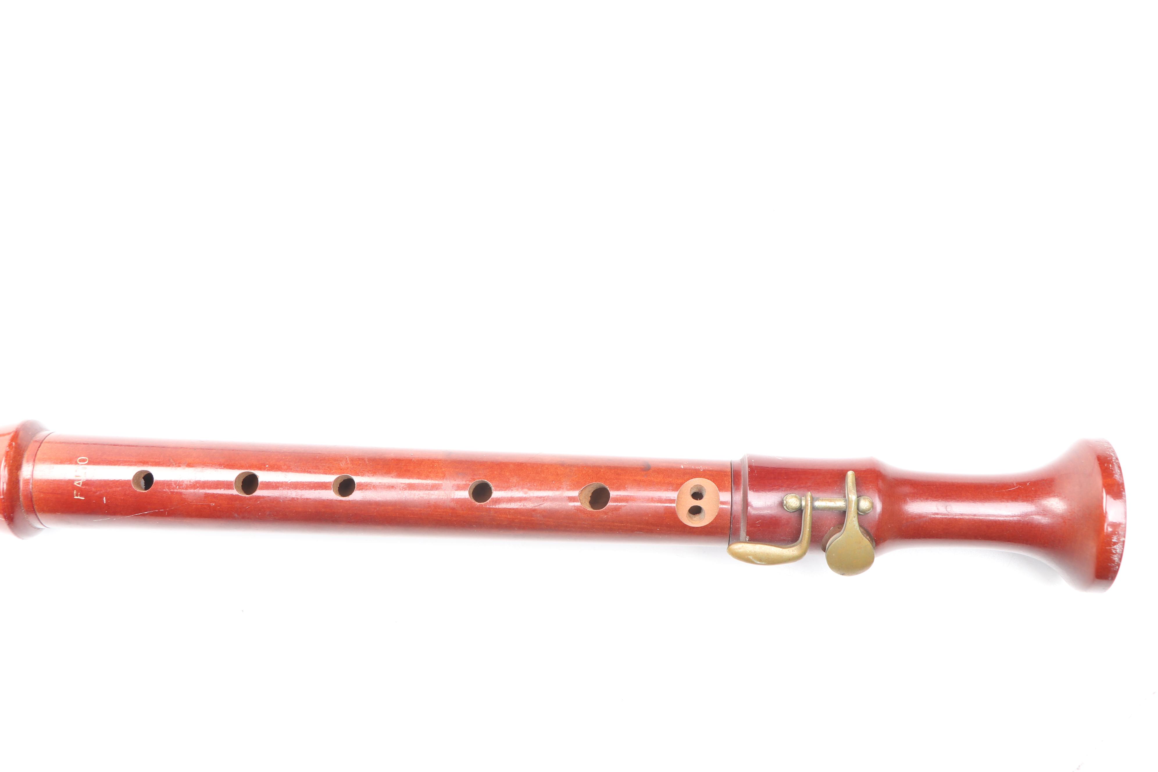 German Wooden Alto Recorder