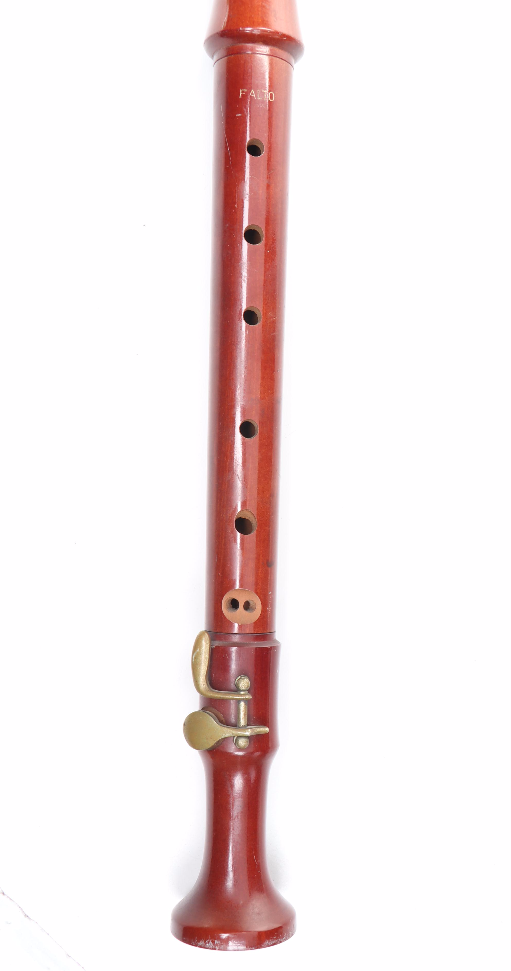 German Wooden Alto Recorder