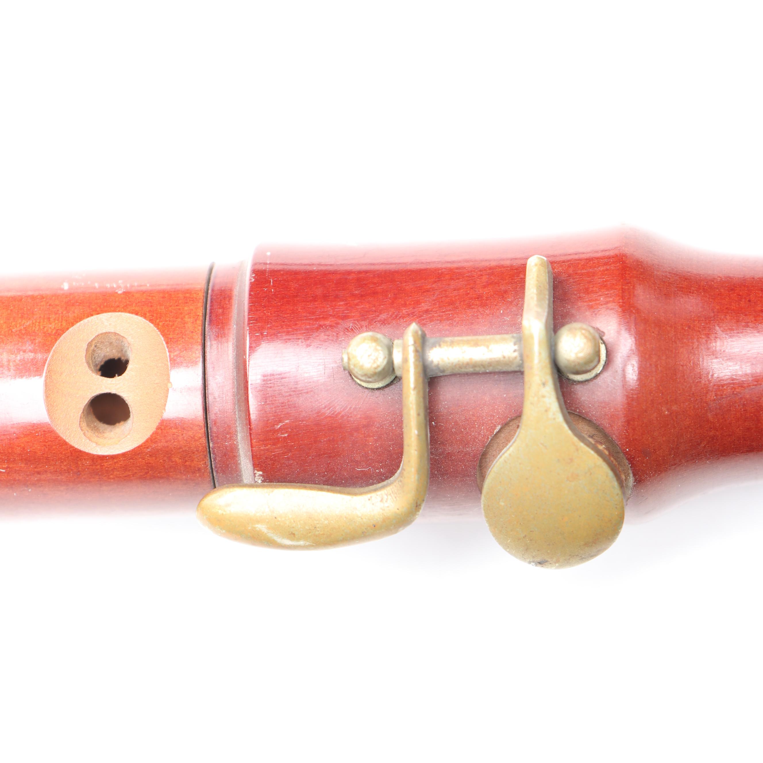 German Wooden Alto Recorder