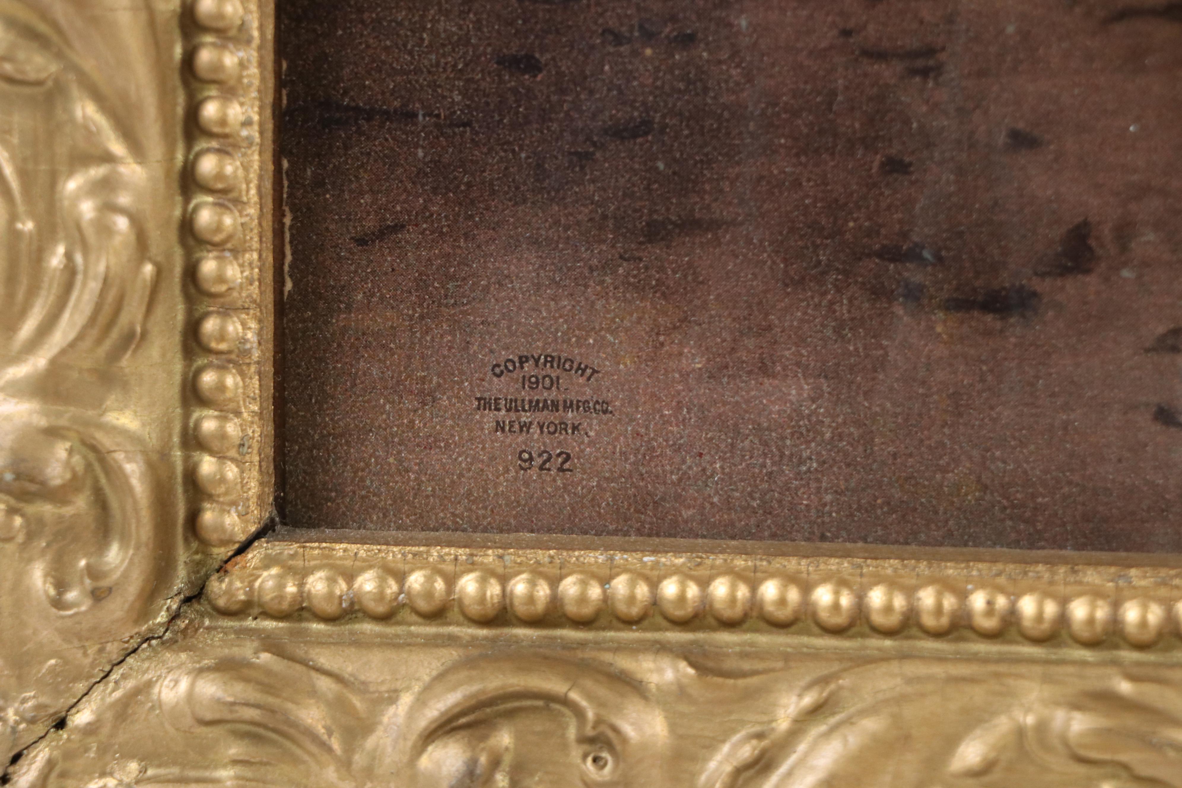 Victorian Relief Halftones Depicting Family Scenes, Circa 1901