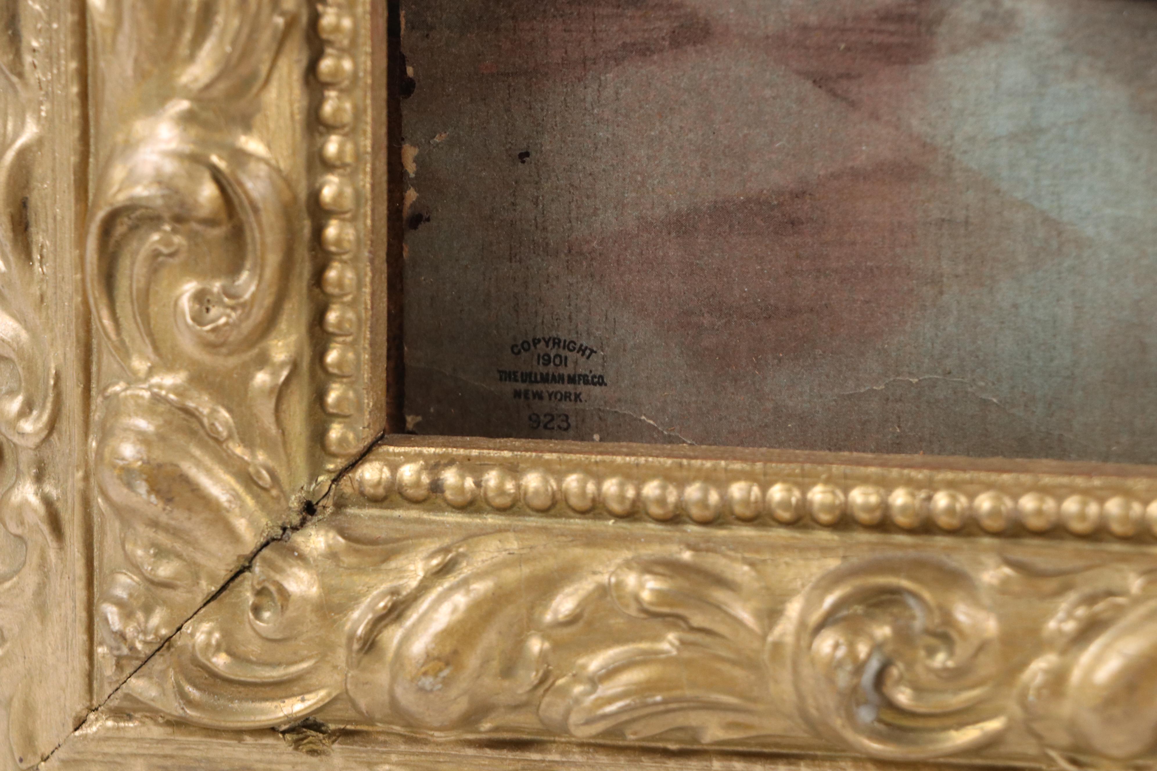 Victorian Relief Halftones Depicting Family Scenes, Circa 1901