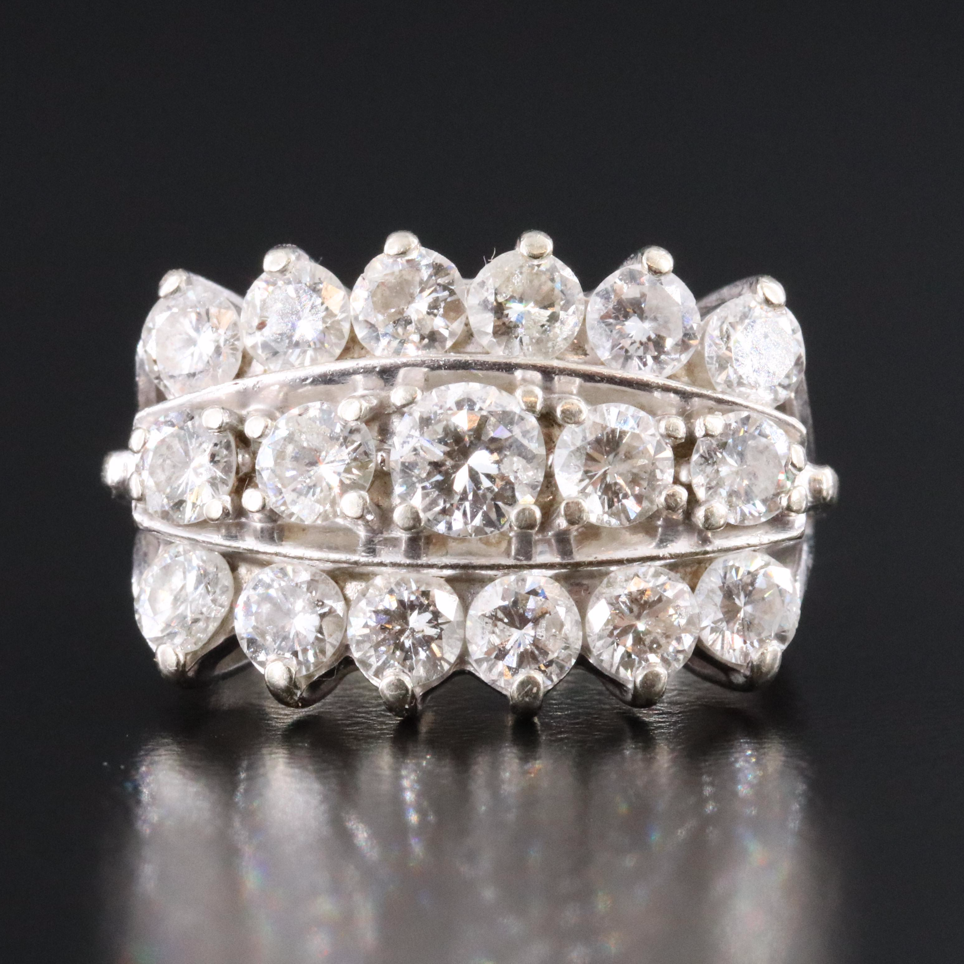 14K 3.09 CTW Diamond Ring