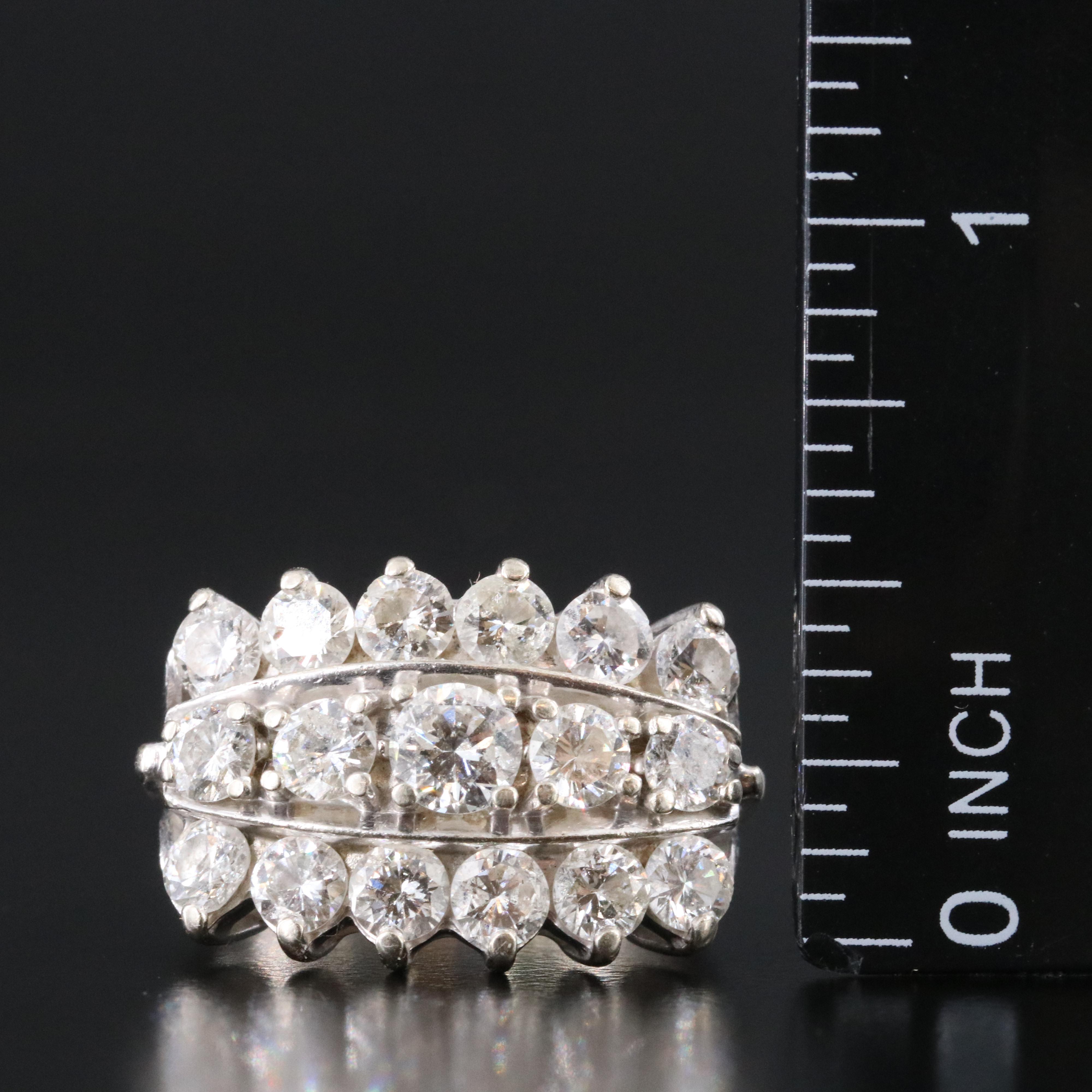 14K 3.09 CTW Diamond Ring