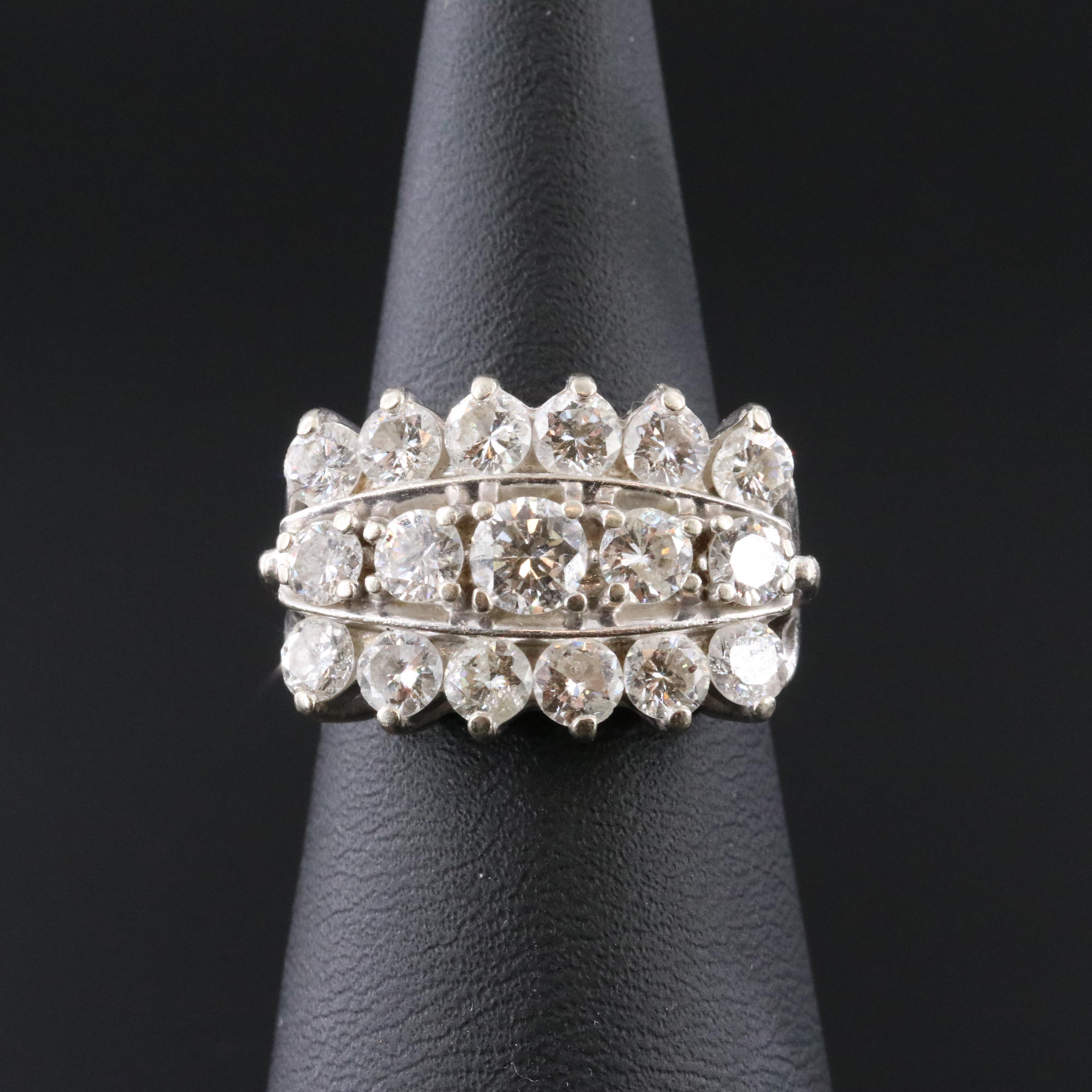 14K 3.09 CTW Diamond Ring
