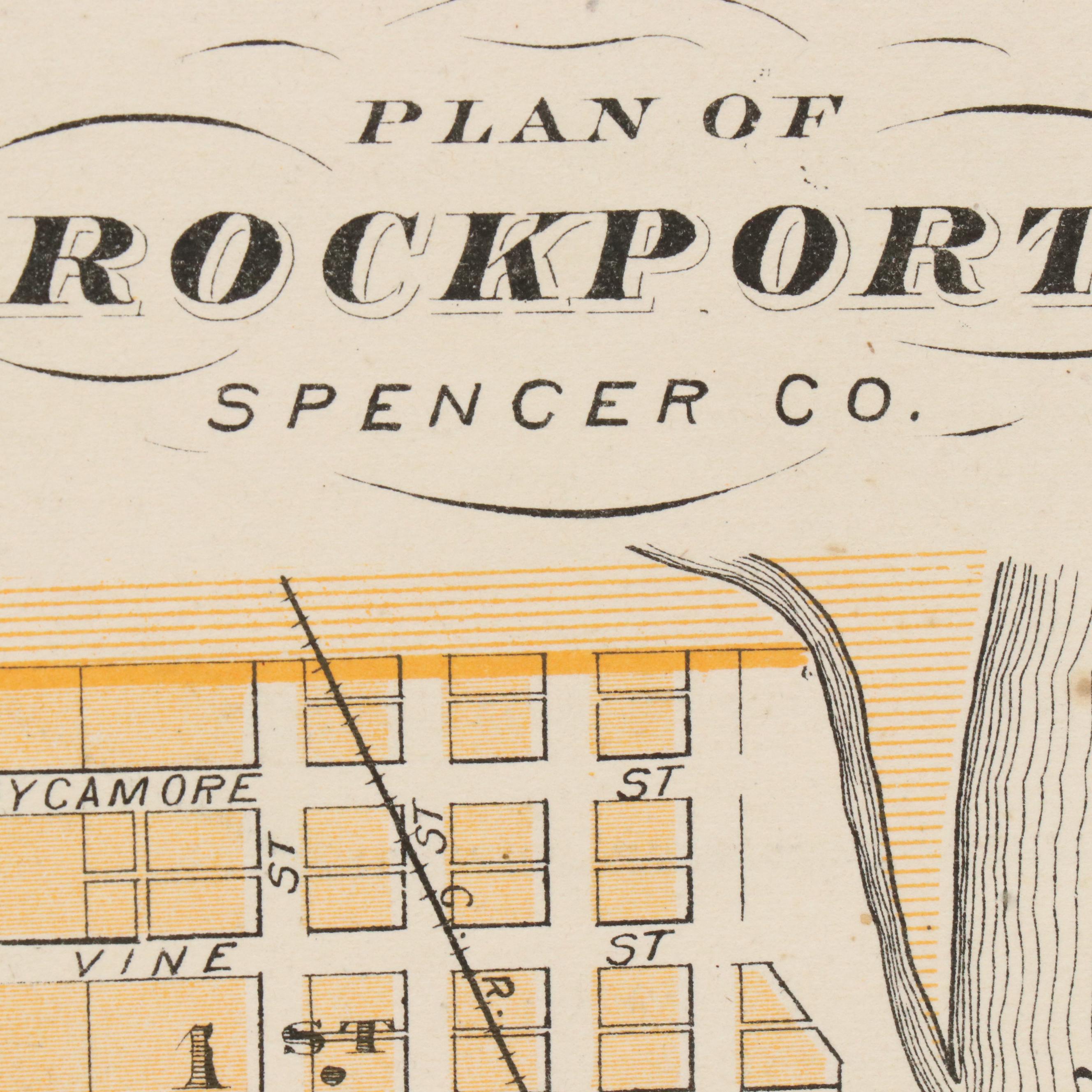 Alfred Theodore Andreas Wax Engraving "Map of Orange County" and City Maps, 1876