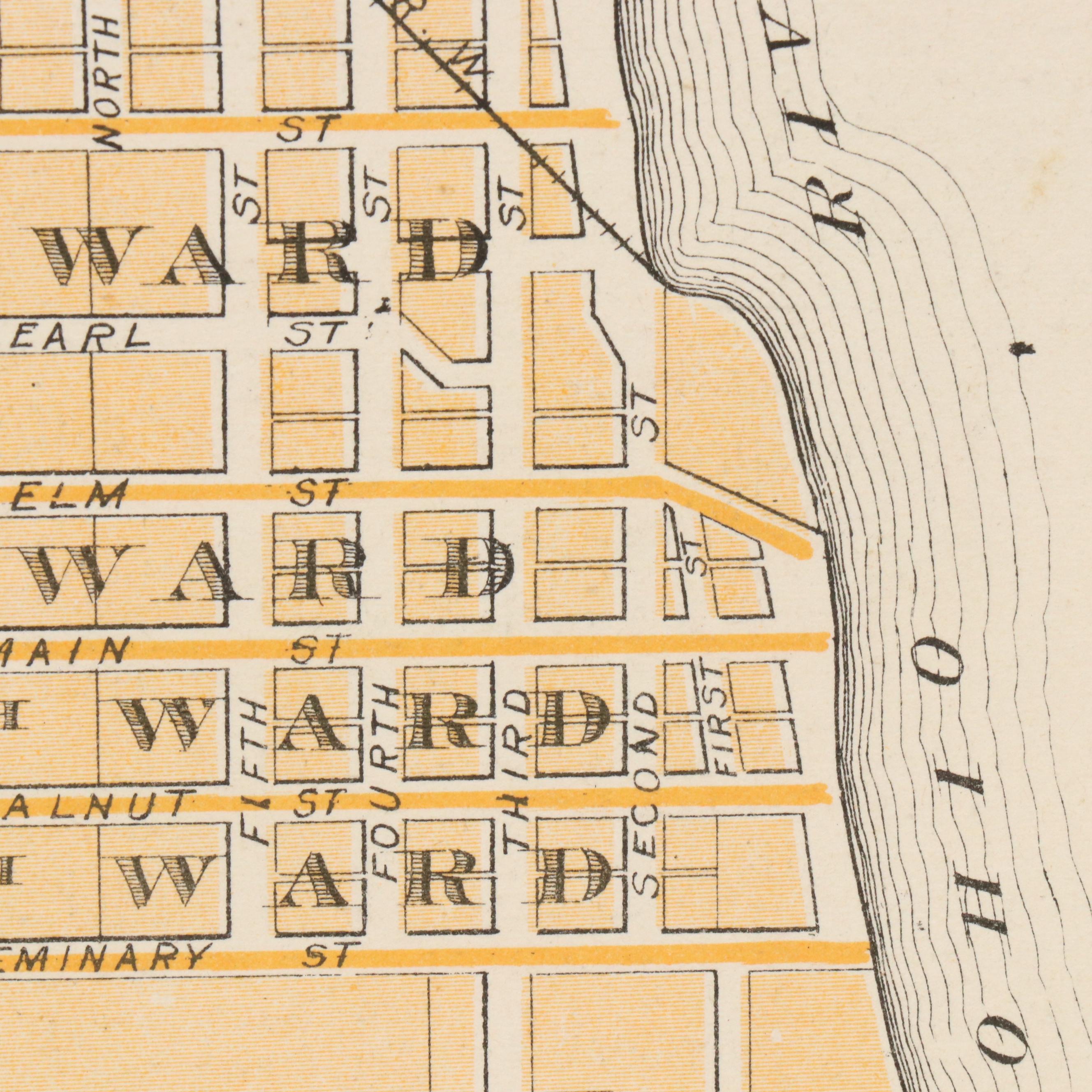 Alfred Theodore Andreas Wax Engraving "Map of Orange County" and City Maps, 1876