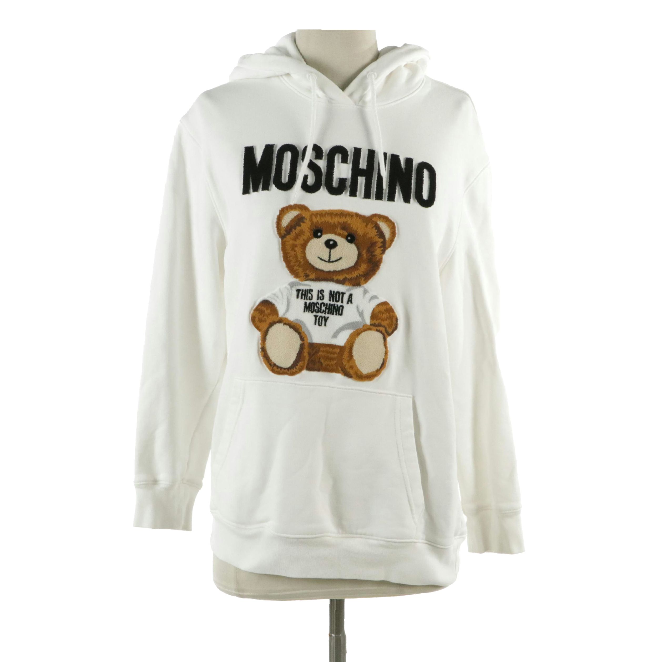 Moschino Couture! "This Is Not A Moschino Toy" Hoodie