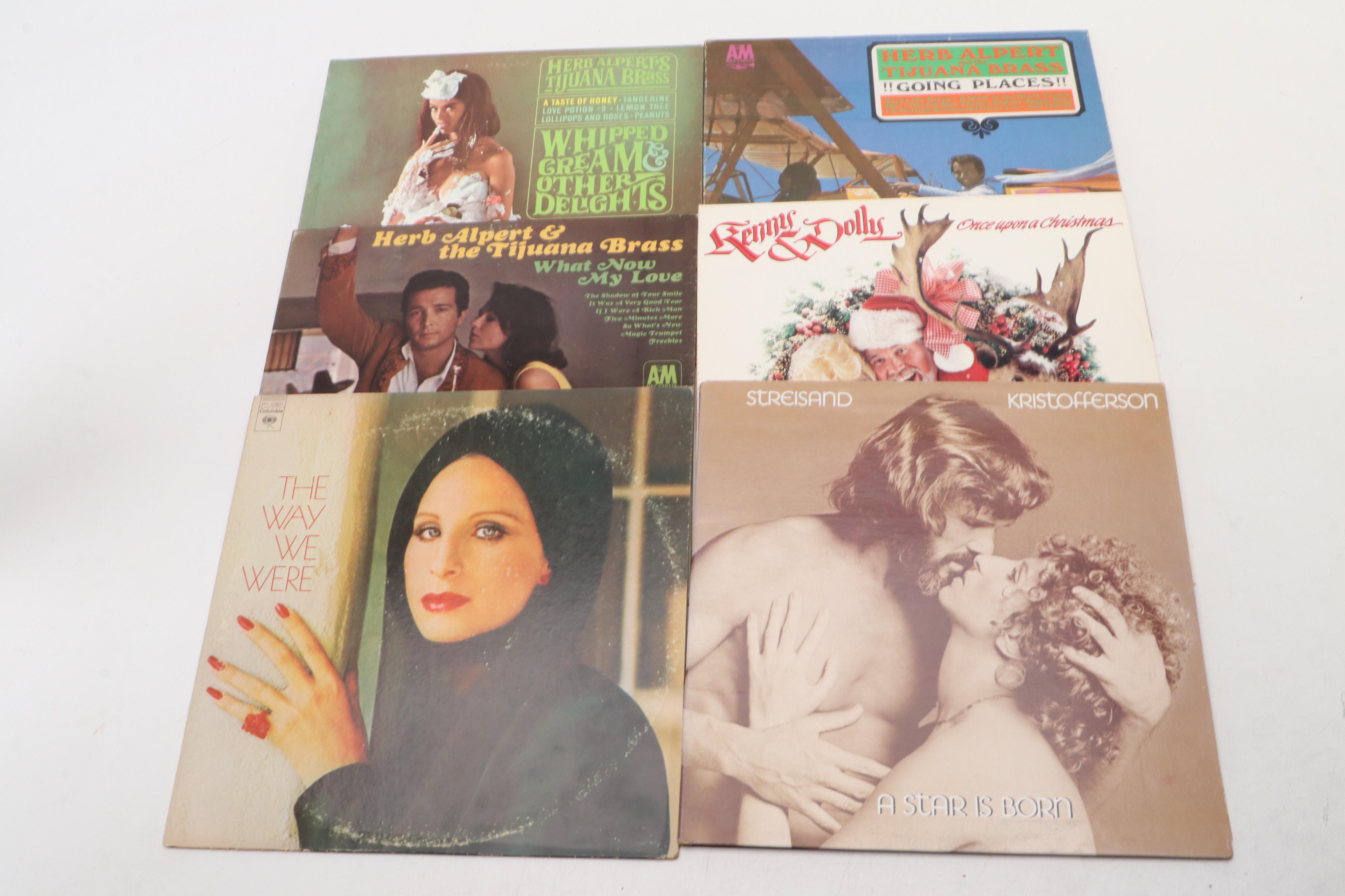 Michael Jackson, Barbra Streisand, Andy Williams and More Vinyl Record Albums