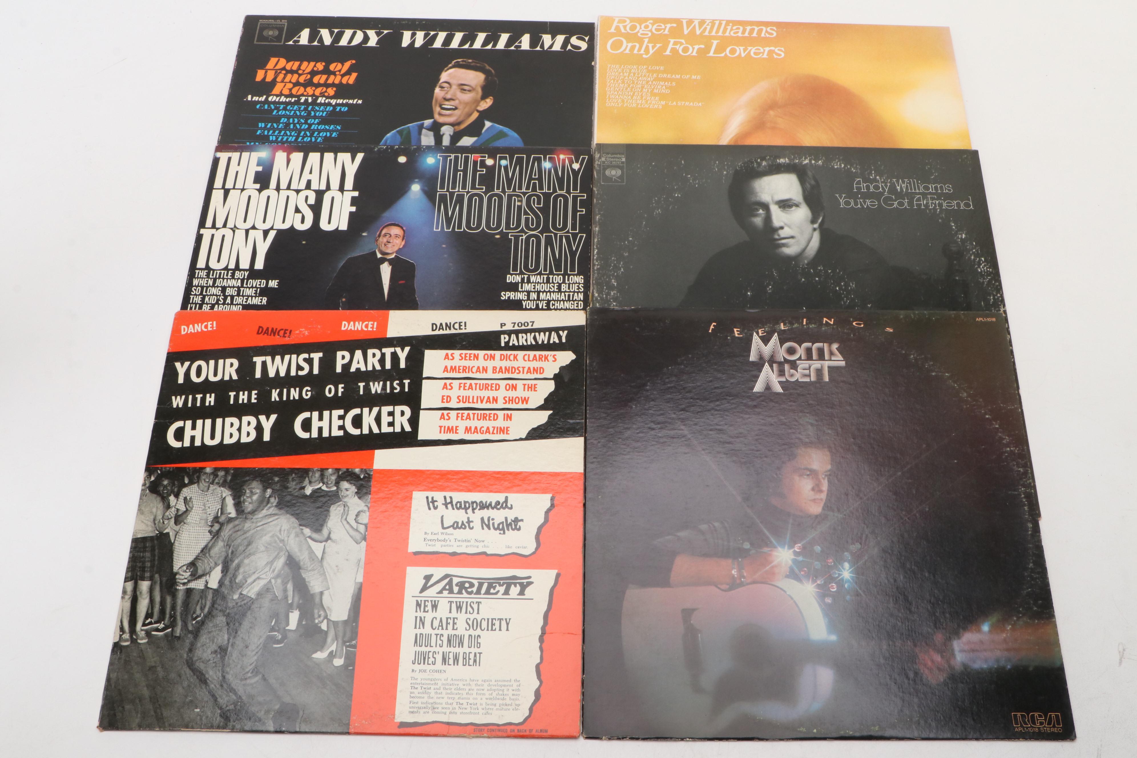 Michael Jackson, Barbra Streisand, Andy Williams and More Vinyl Record Albums
