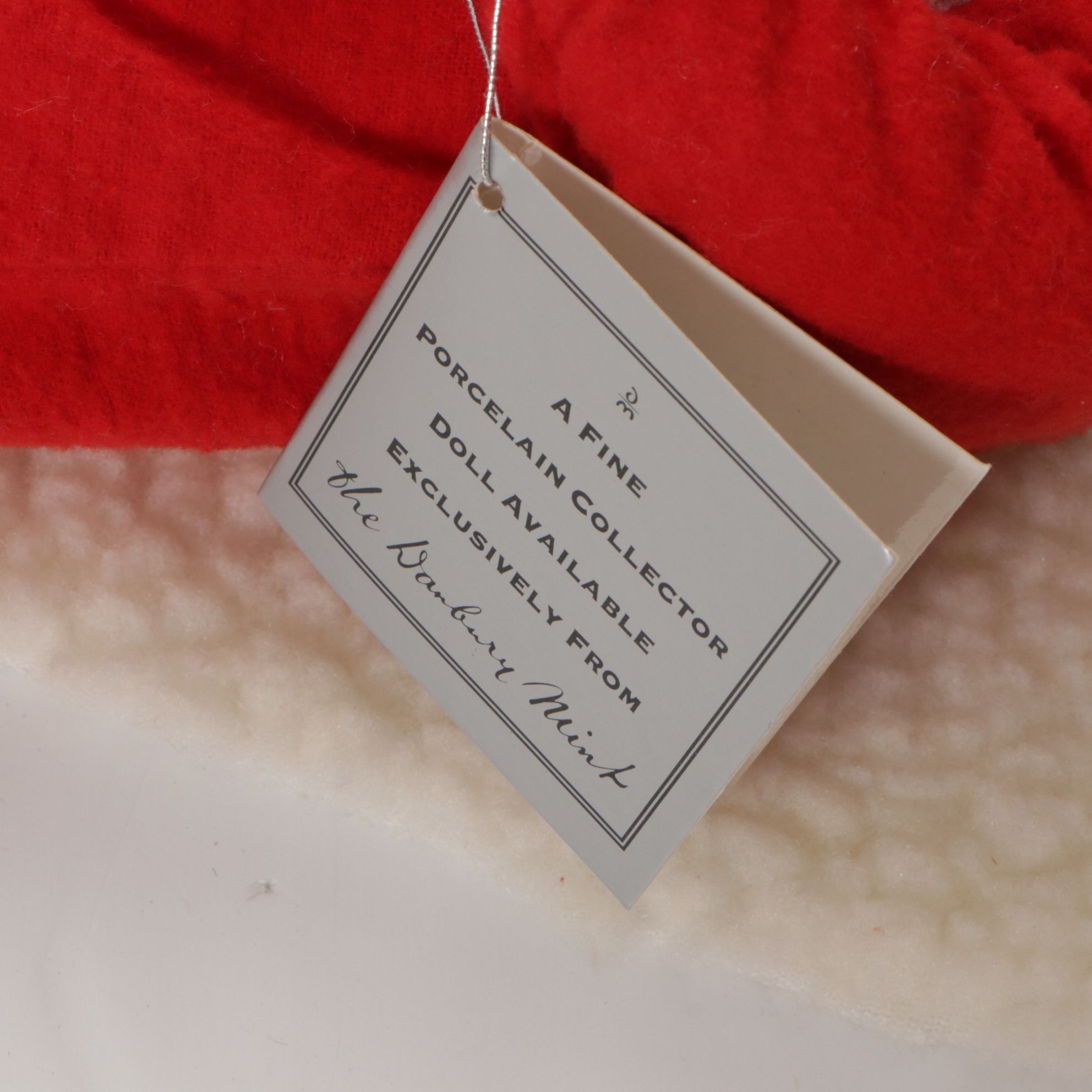 Santa Claus and His Workbench with Mrs. Claus and Holiday Dolls by Danbury Mint