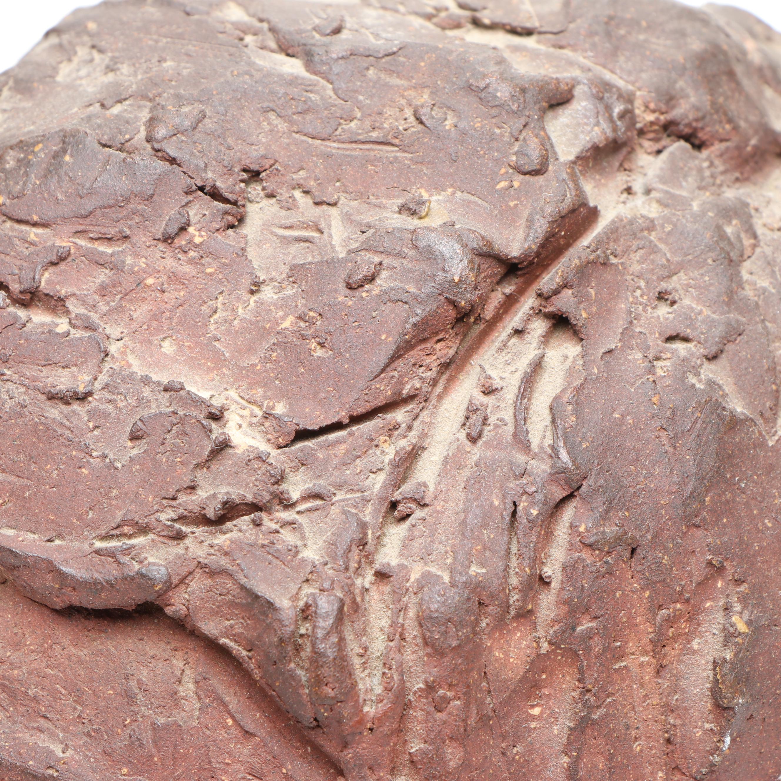 Handmade Clay Bust of Woman