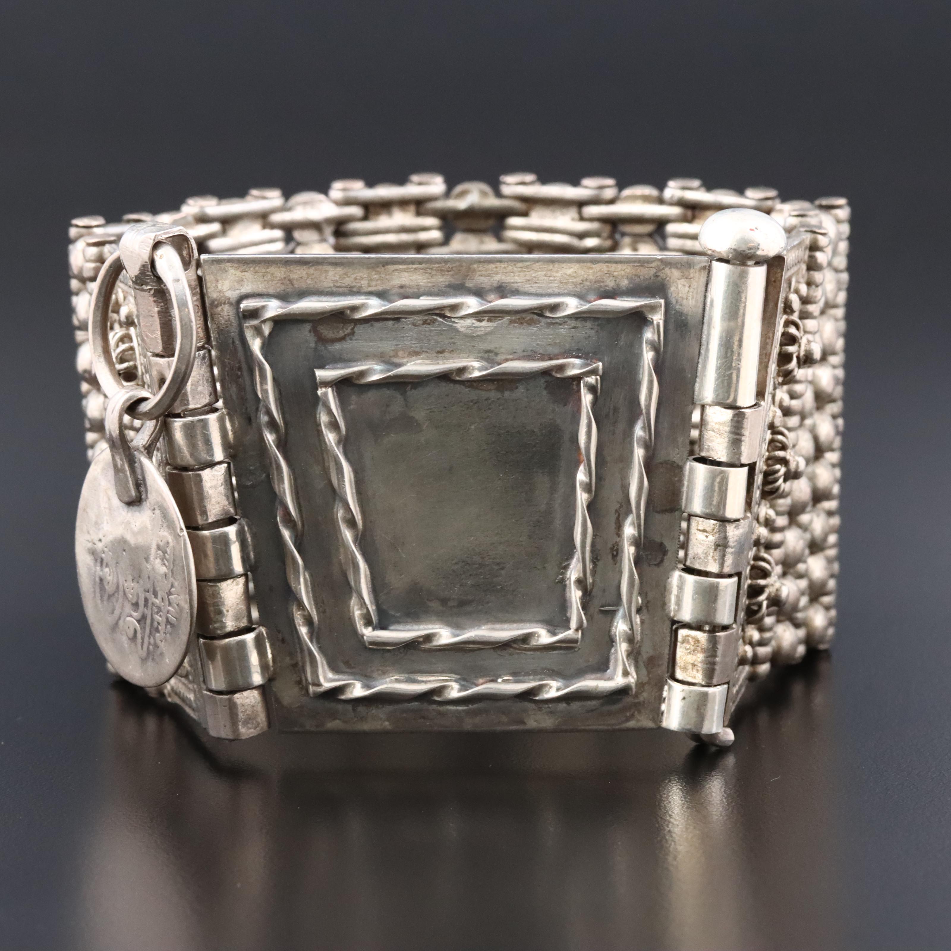 Middle Eastern Anklet with Sterling Accent