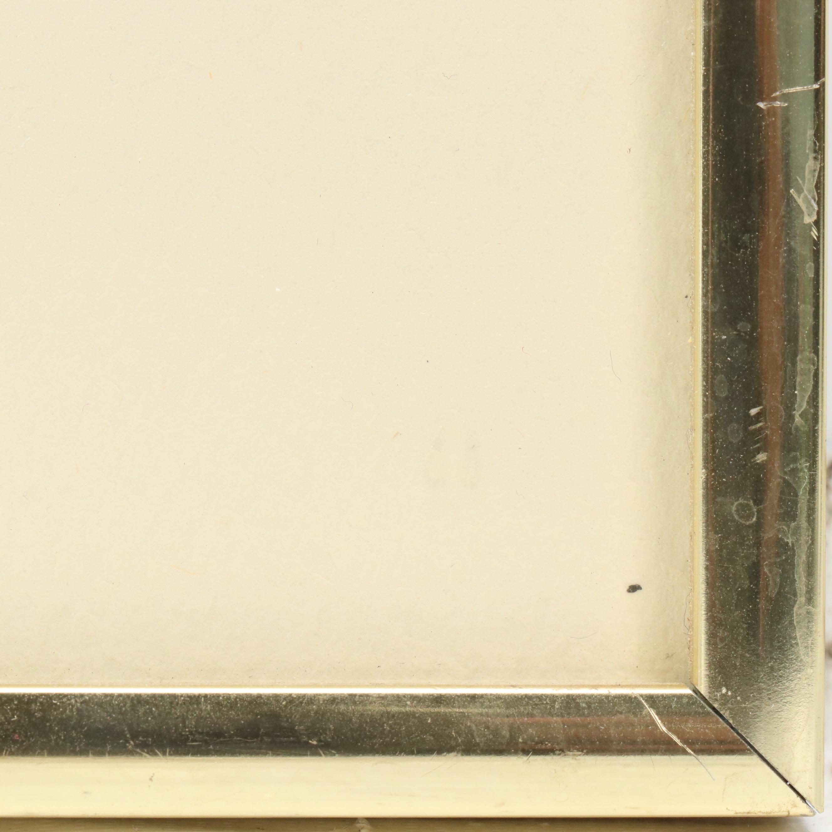 Hand-Colored Engraved Map "County Map of Georgia and Alabama," c. 1860