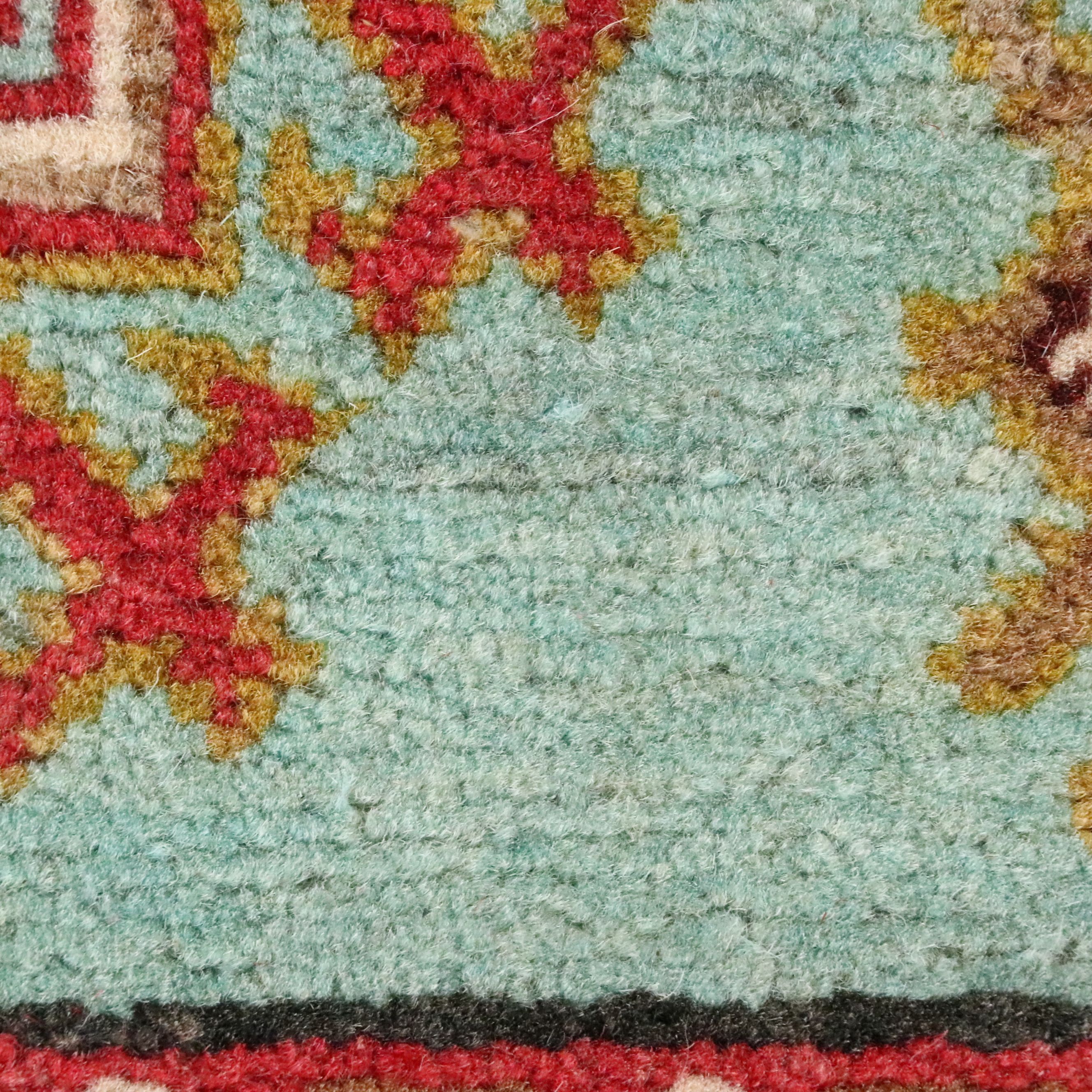 2'7 x 4'4 Hand-Knotted Afghan Kazak Accent Rug