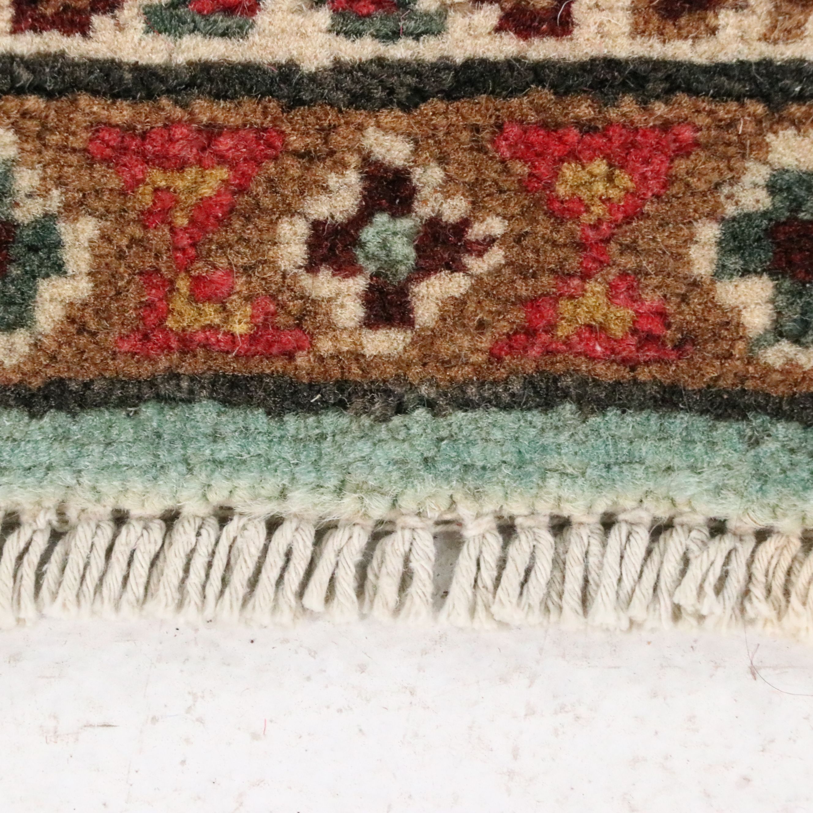 2'7 x 4'4 Hand-Knotted Afghan Kazak Accent Rug