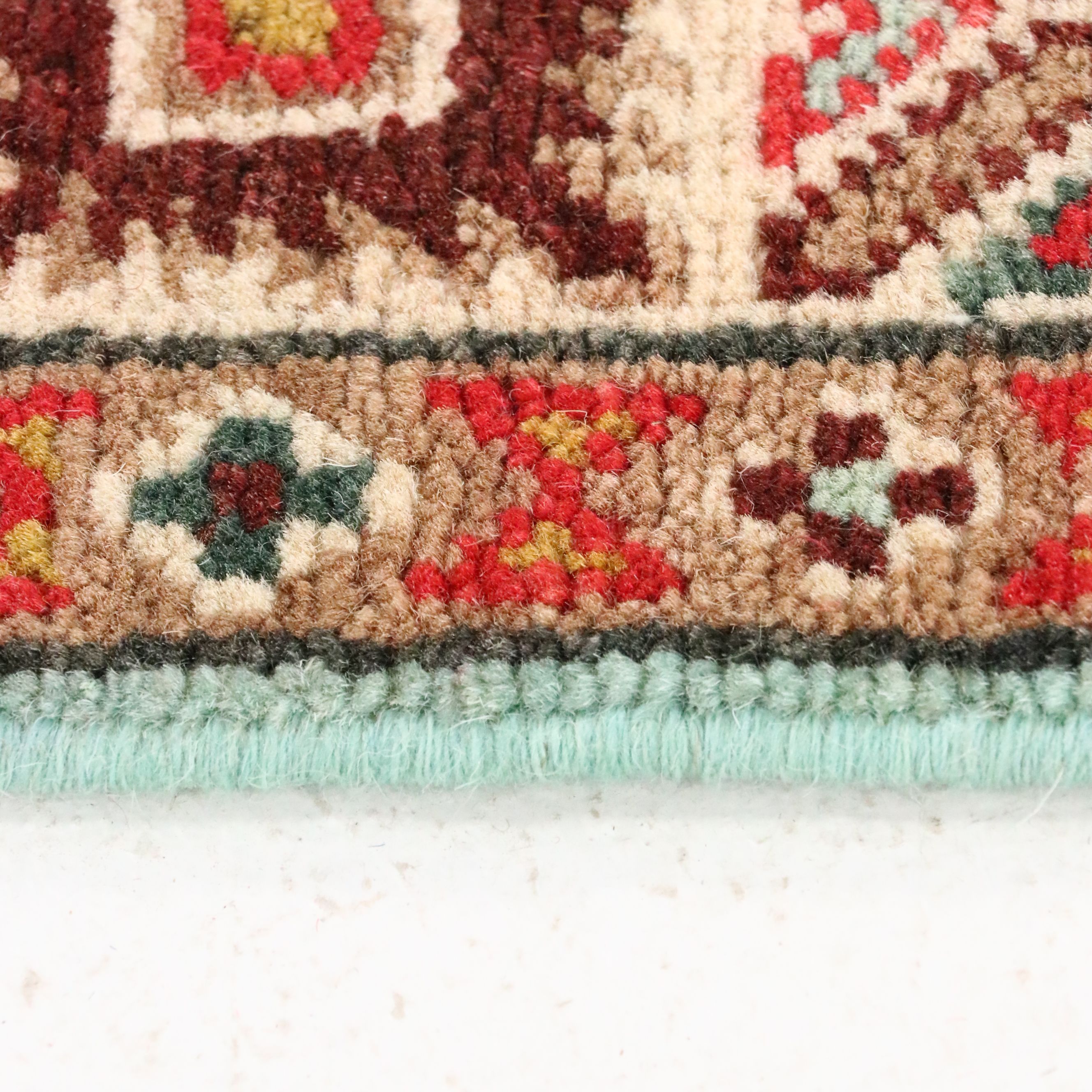 2'7 x 4'4 Hand-Knotted Afghan Kazak Accent Rug