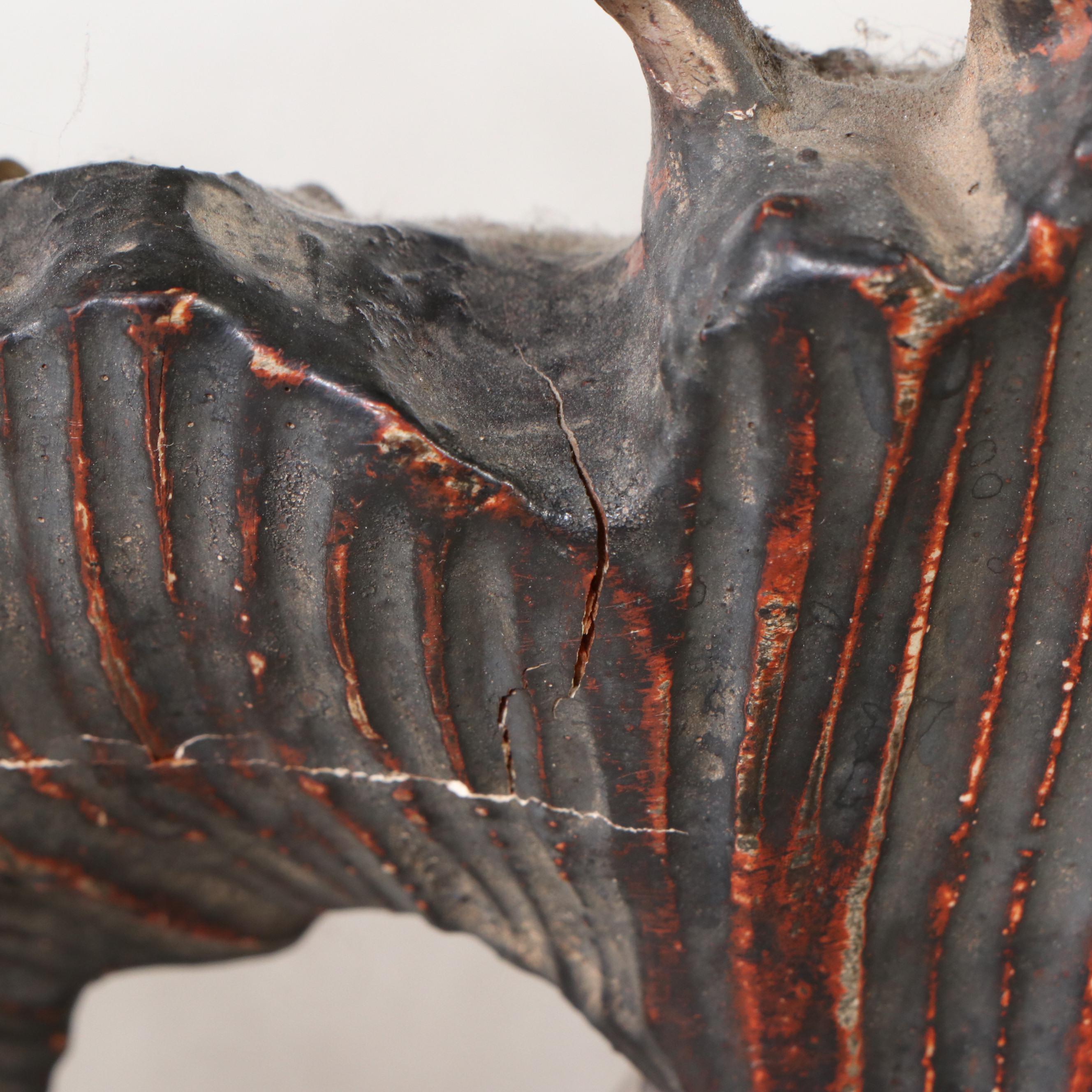 Baroque Style Painted Wooden Hall Table