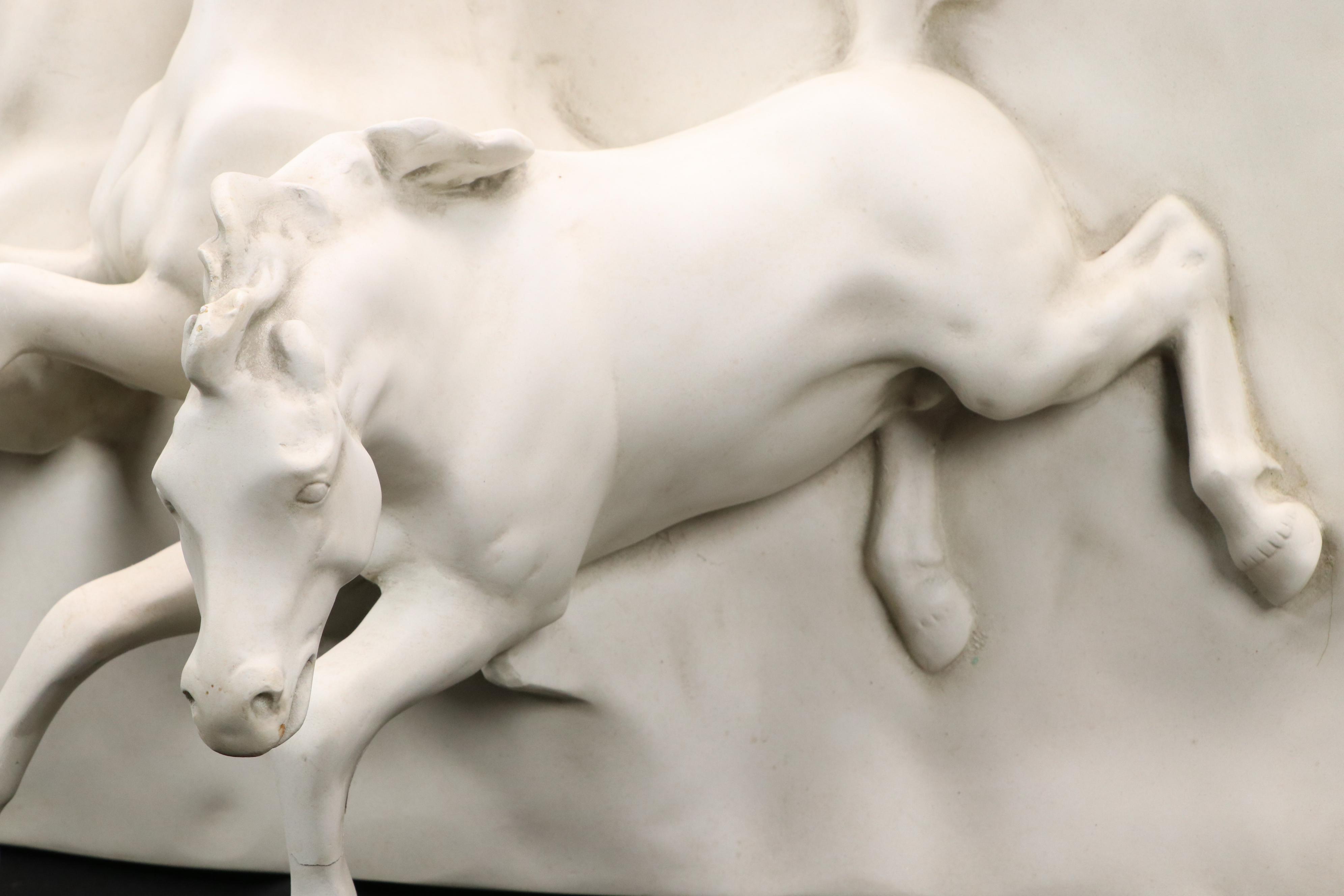 Fiberglass Relief Wall Panel After William Morris Hunt "The Flight of Night"