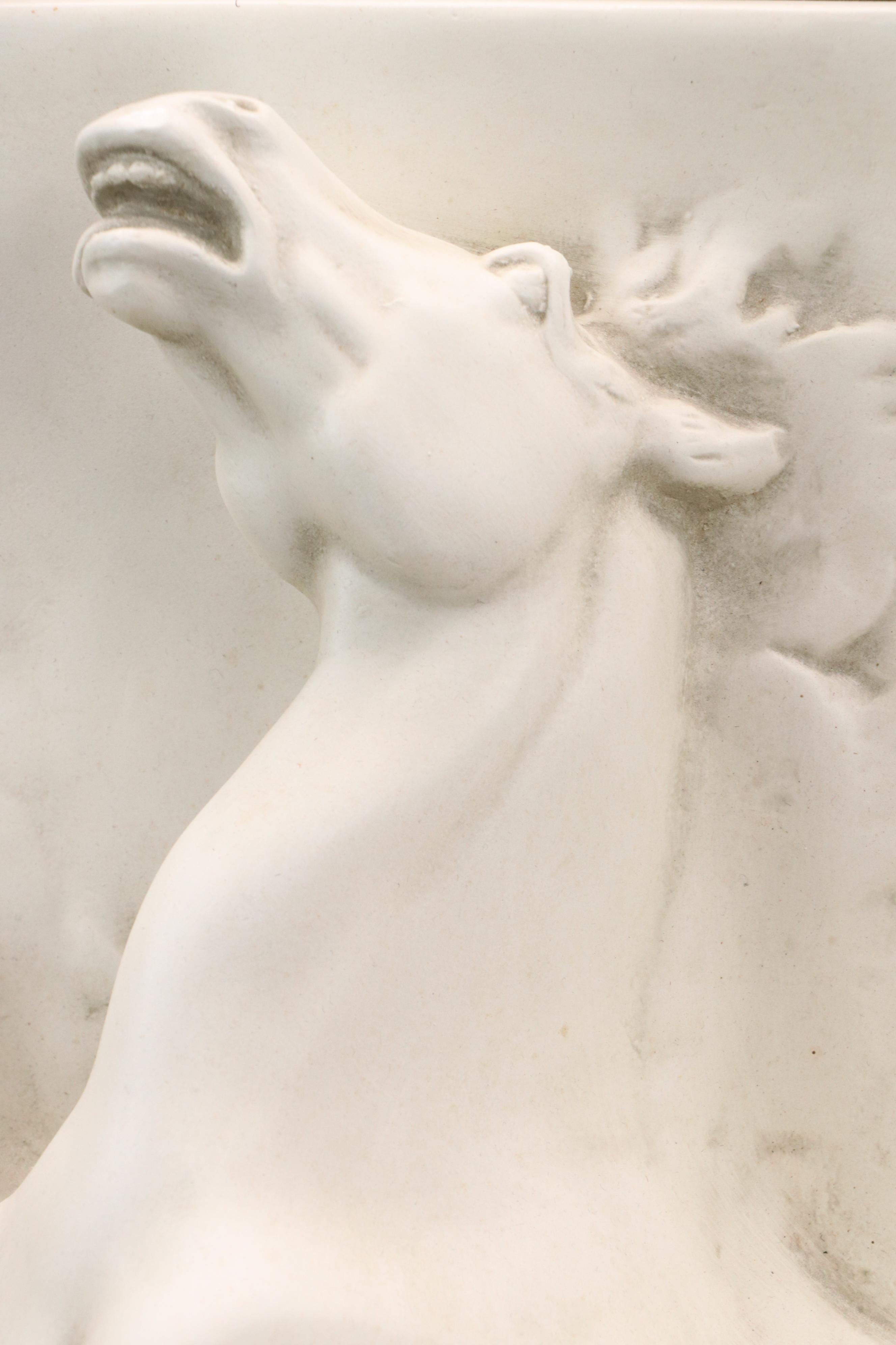 Fiberglass Relief Wall Panel After William Morris Hunt "The Flight of Night"