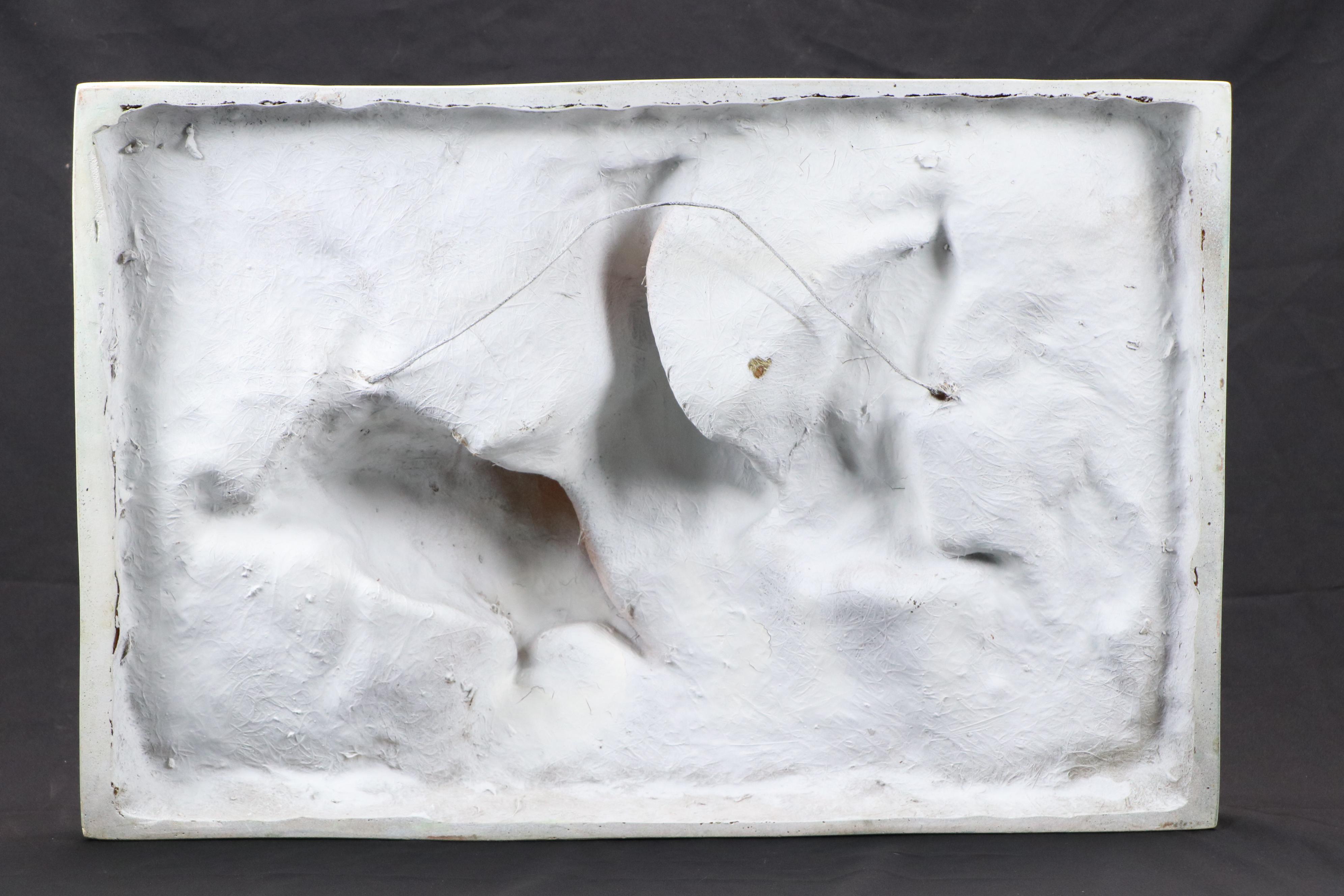 Fiberglass Relief Wall Panel After William Morris Hunt "The Flight of Night"