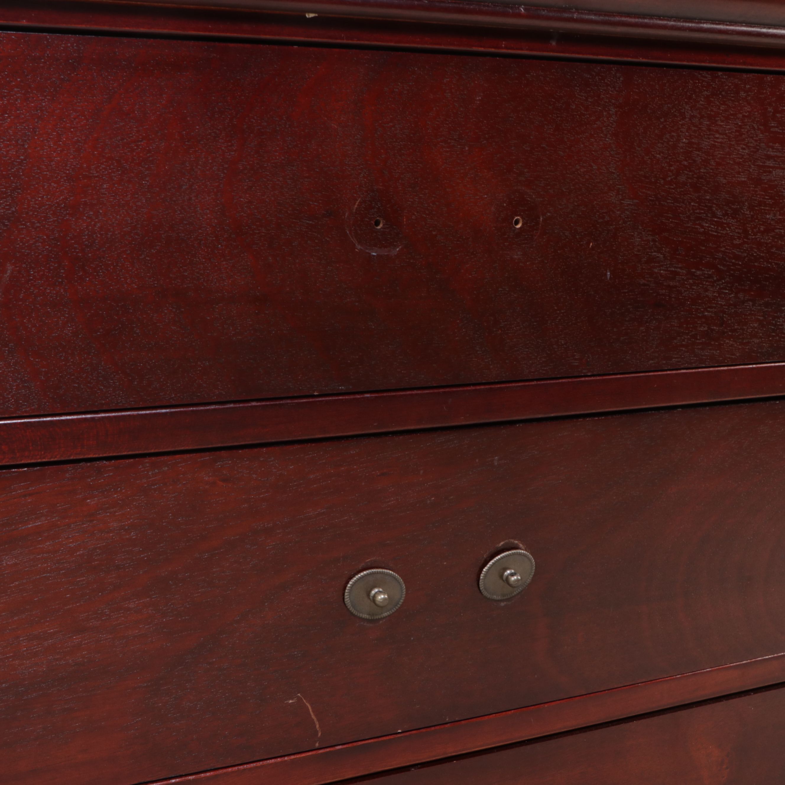 Cox Furniture Louis Philippe Style Cherry Dresser