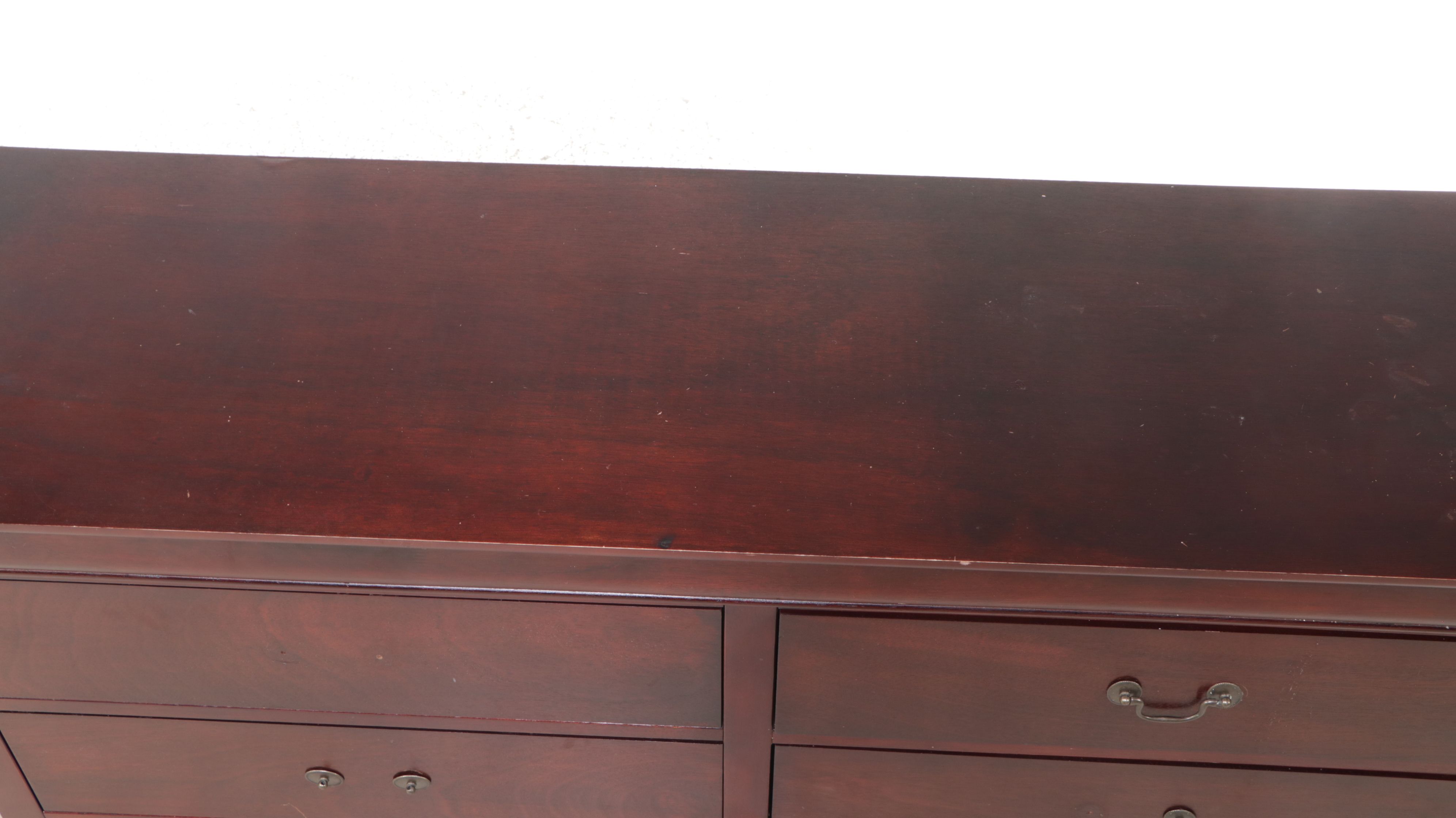 Cox Furniture Louis Philippe Style Cherry Dresser