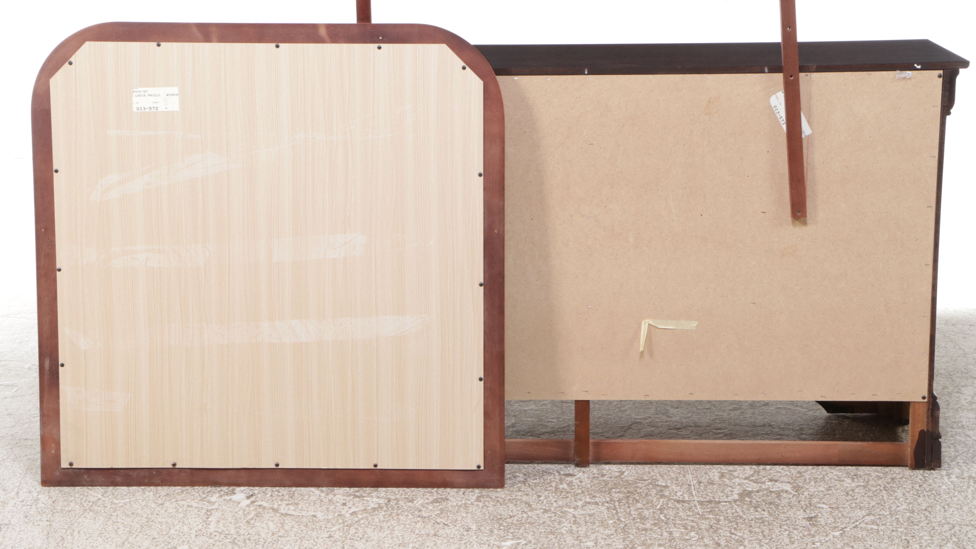 Cox Furniture Louis Philippe Style Cherry Dresser