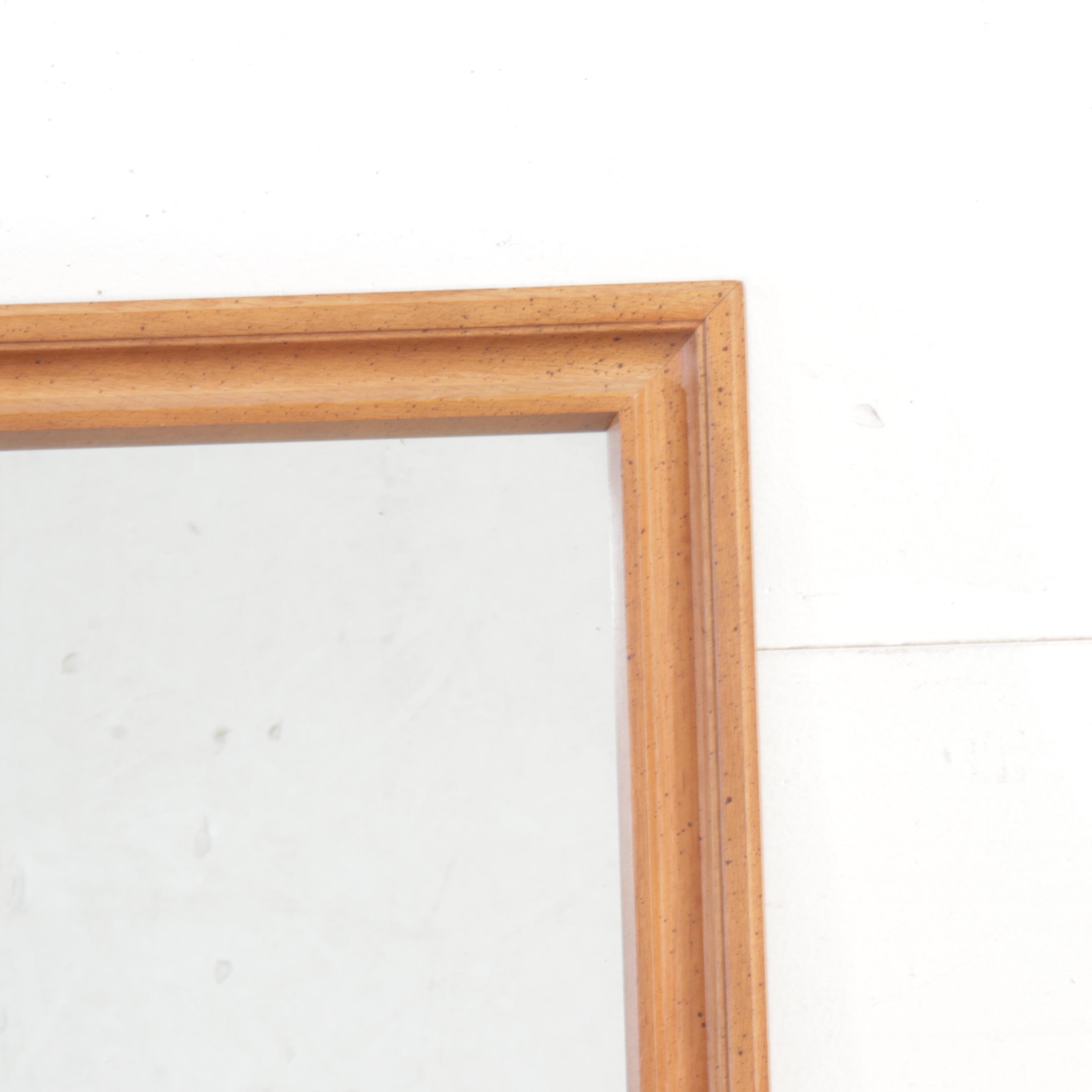 Bassett Furniture "Penthouse Pecan" Dresser with Mirror, Mid to Late 20th C.