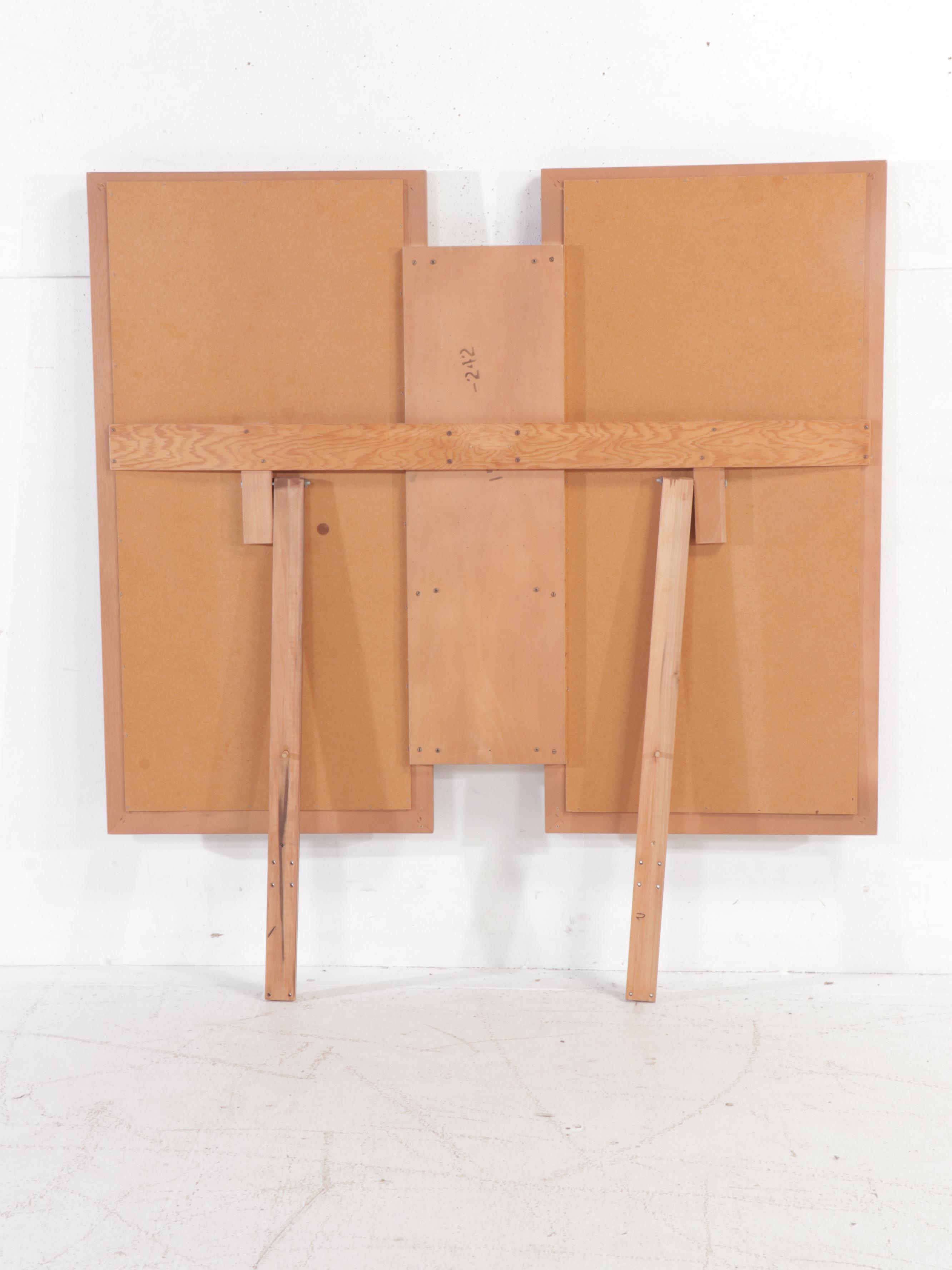 Bassett Furniture "Penthouse Pecan" Dresser with Mirror, Mid to Late 20th C.