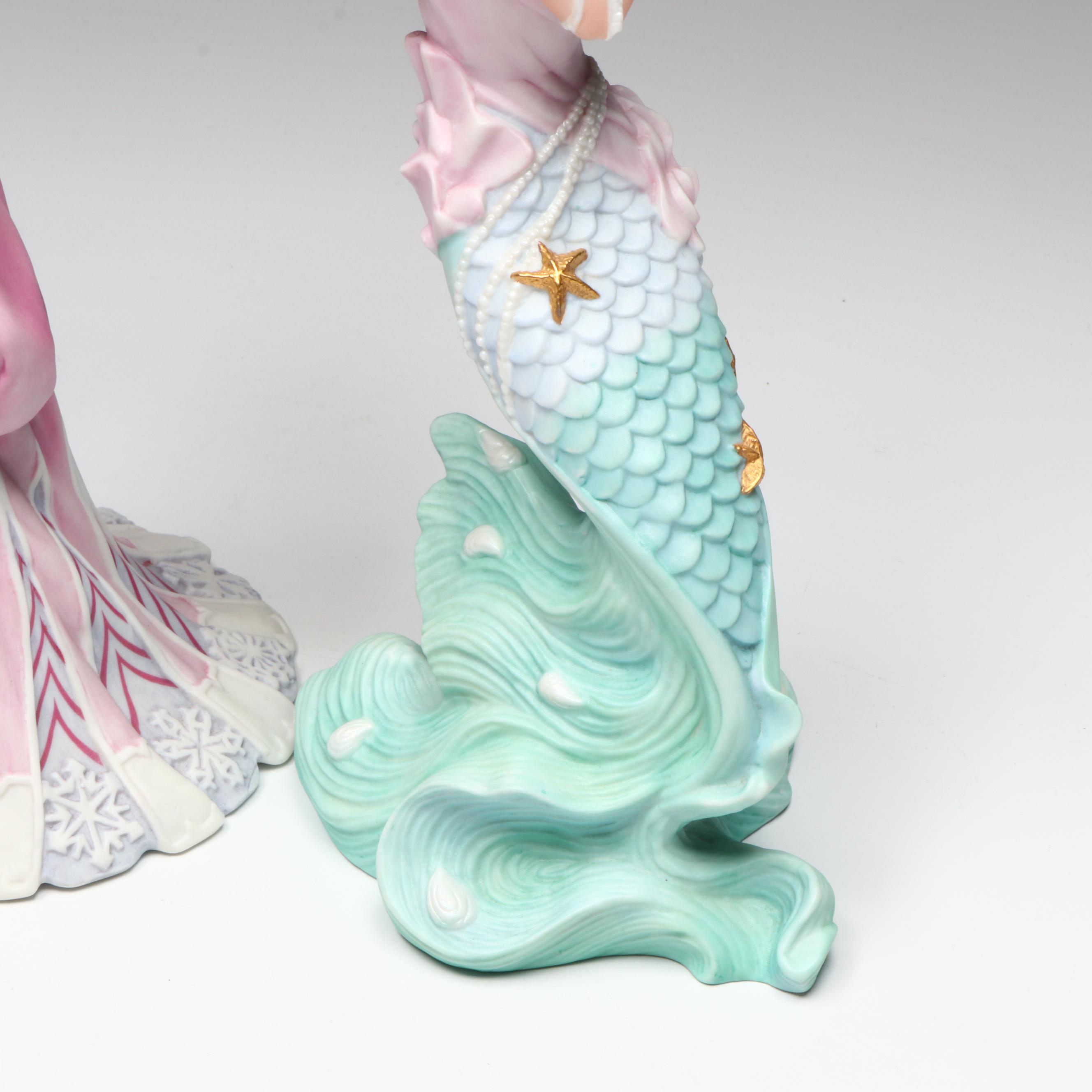 Lenox "The Legendary Princesses" Porcelain Figurines