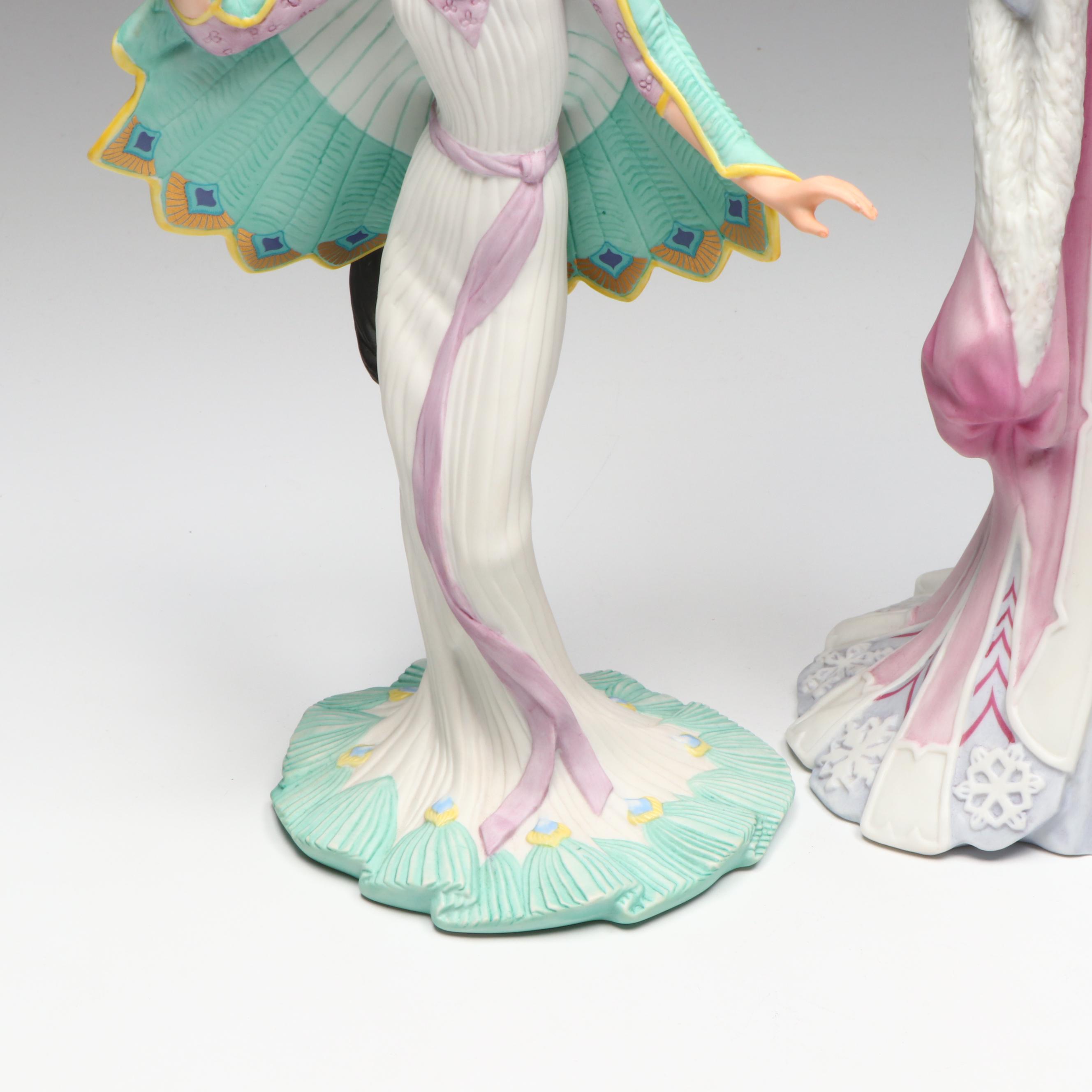 Lenox "The Legendary Princesses" Porcelain Figurines