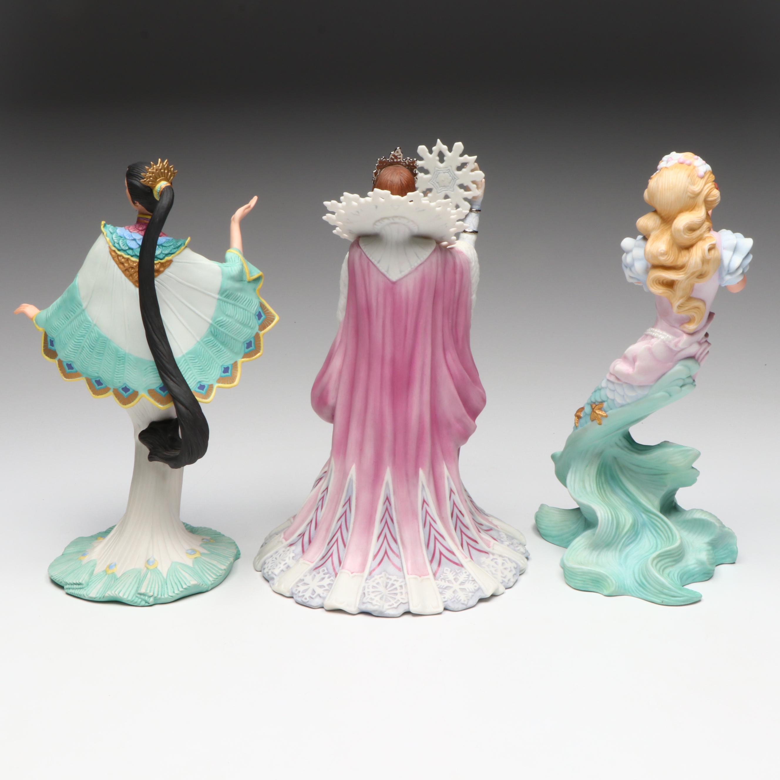 Lenox "The Legendary Princesses" Porcelain Figurines