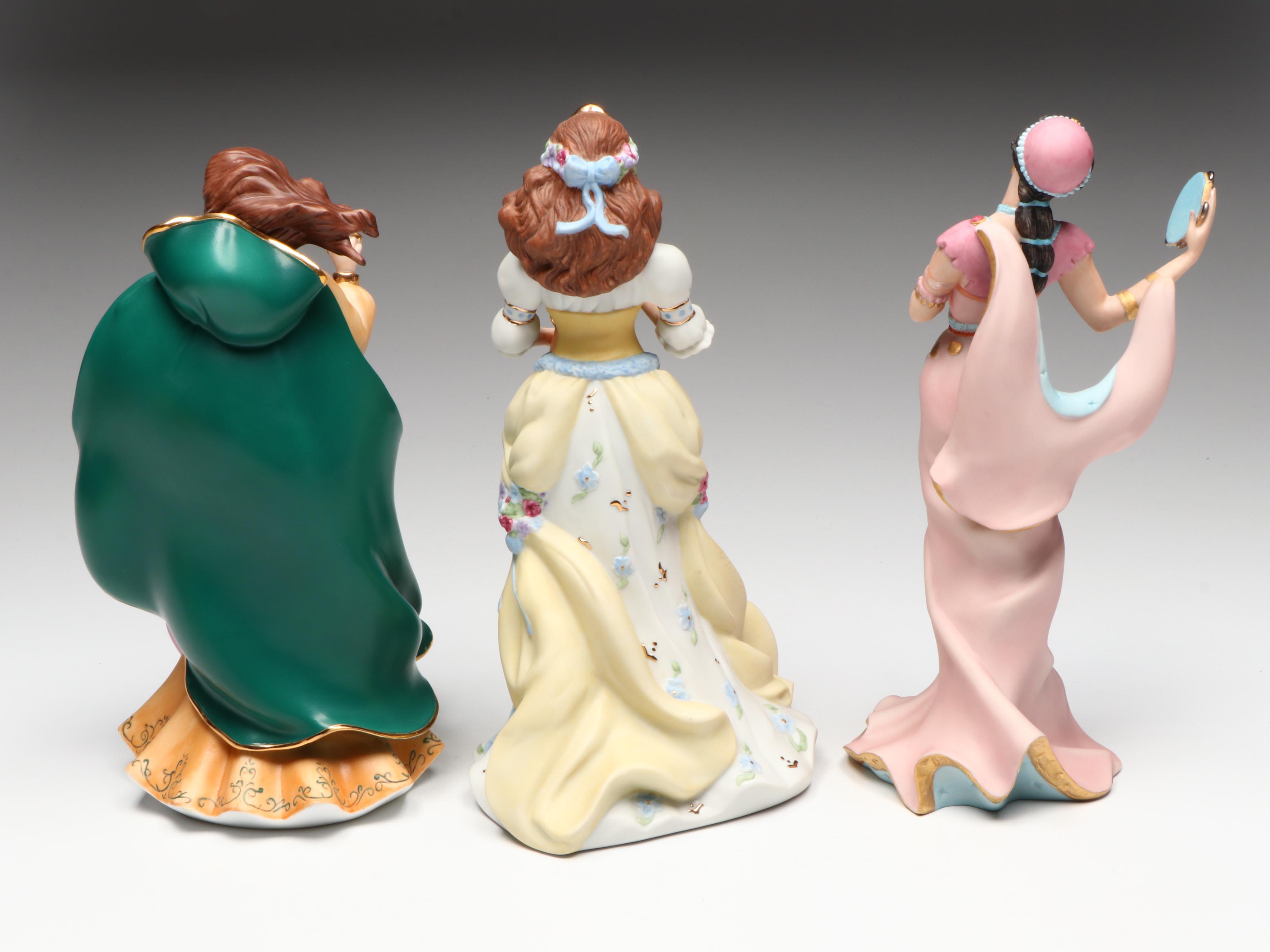 Lenox "The Legendary Princesses" Porcelain Figurines