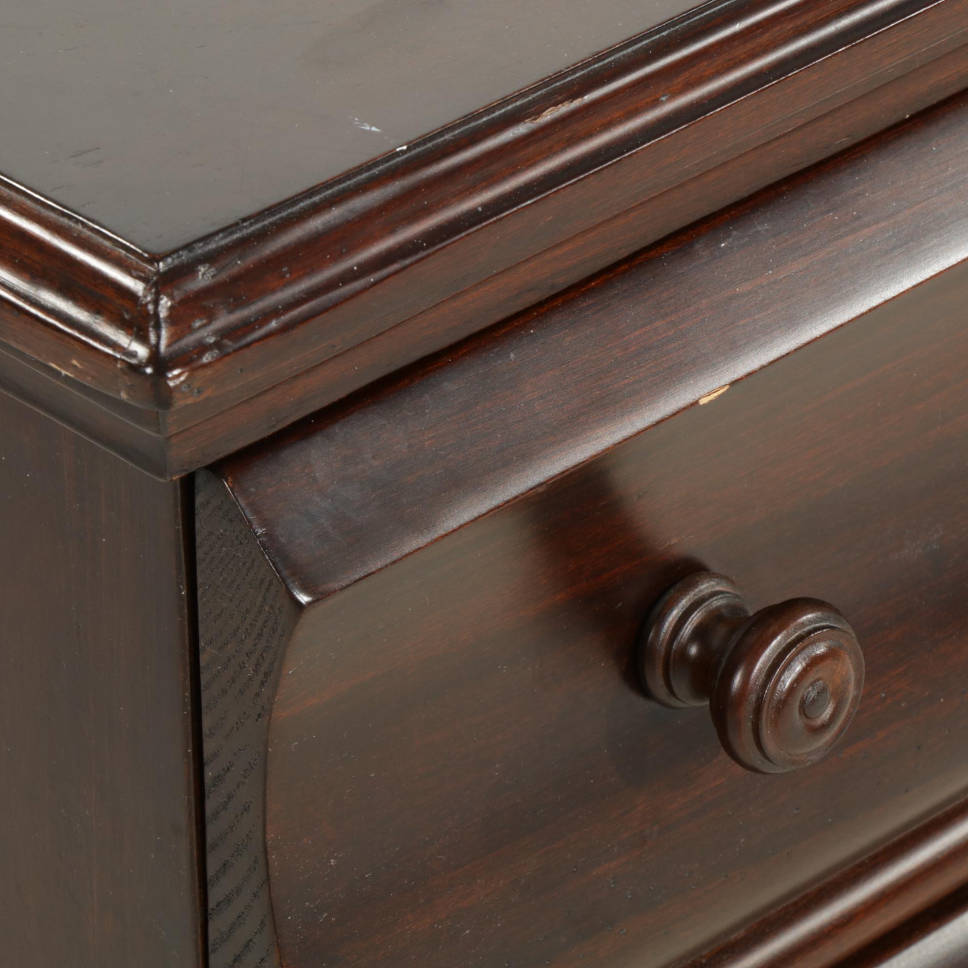 Mahogany Six-Drawer Dresser, Late 20th to 21st Century