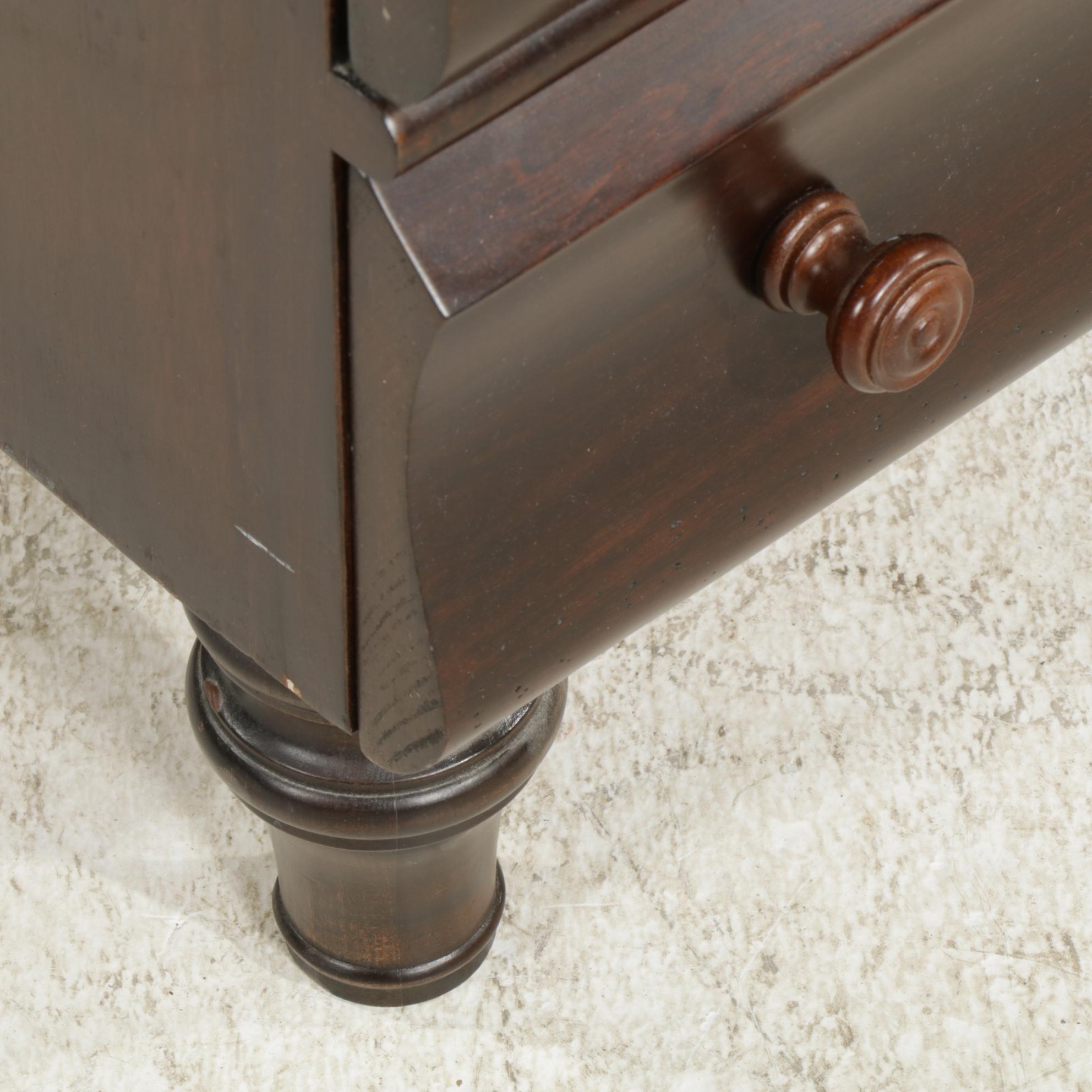 Mahogany Six-Drawer Dresser, Late 20th to 21st Century