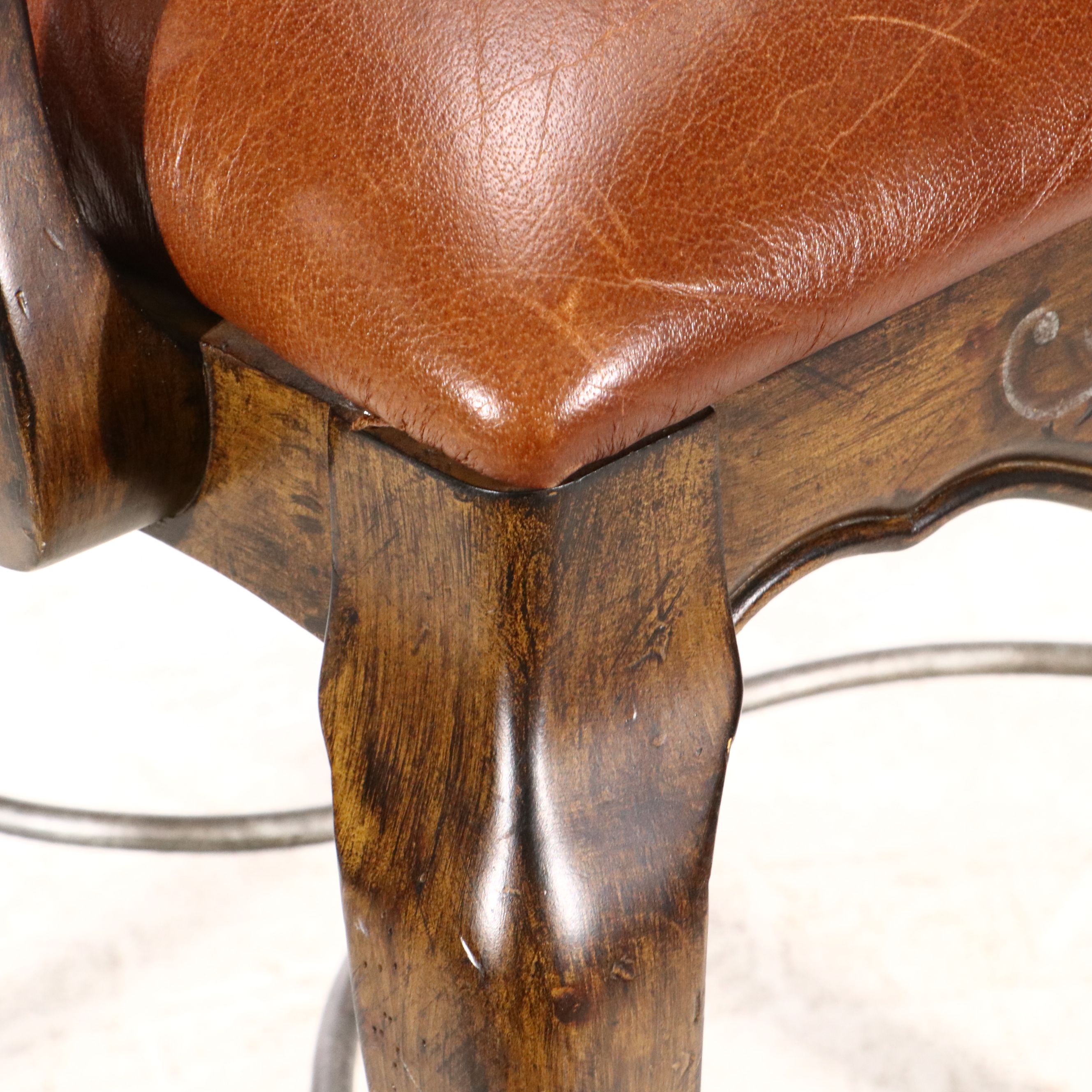 Edwardian Style Wooden Armchair