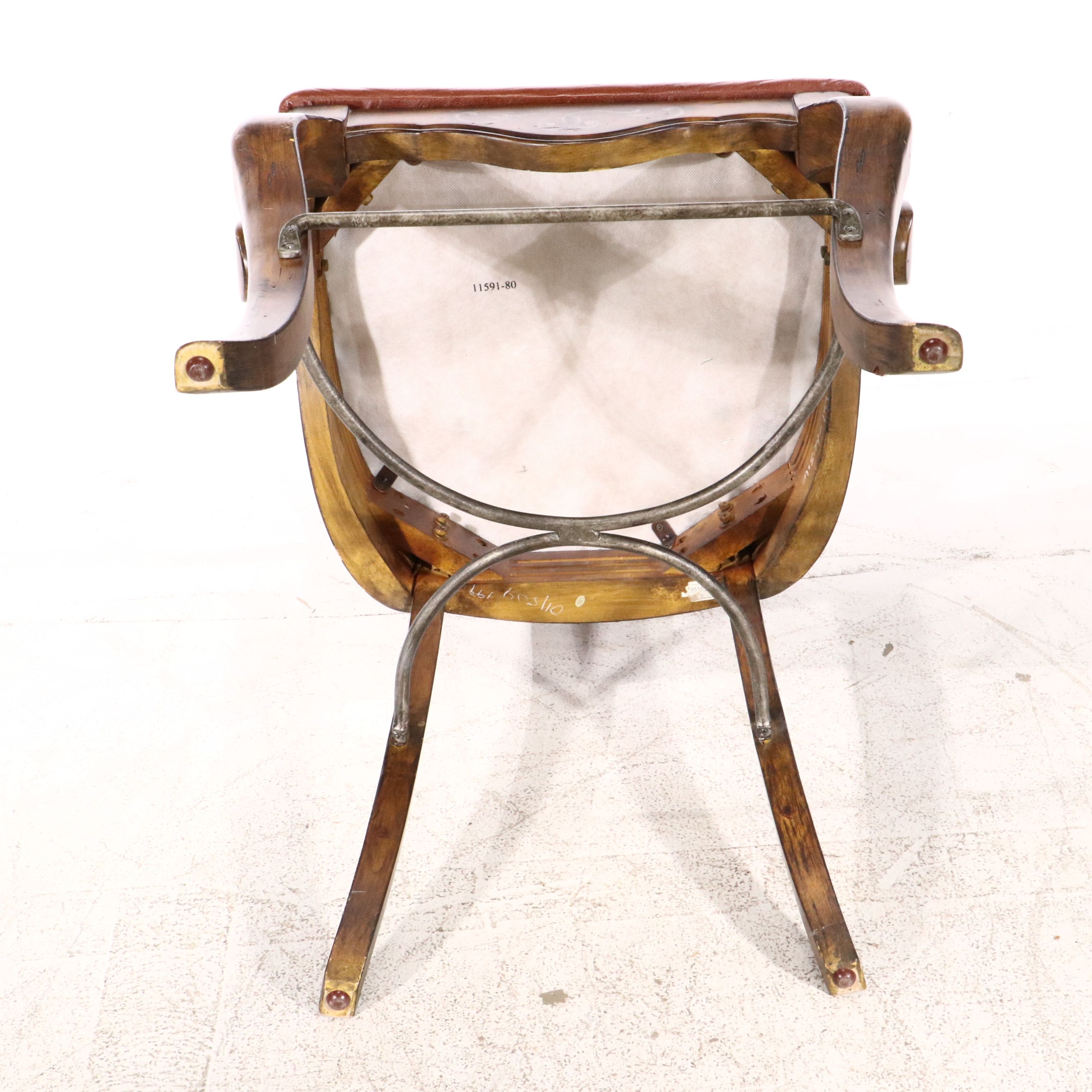 Edwardian Style Wooden Armchair