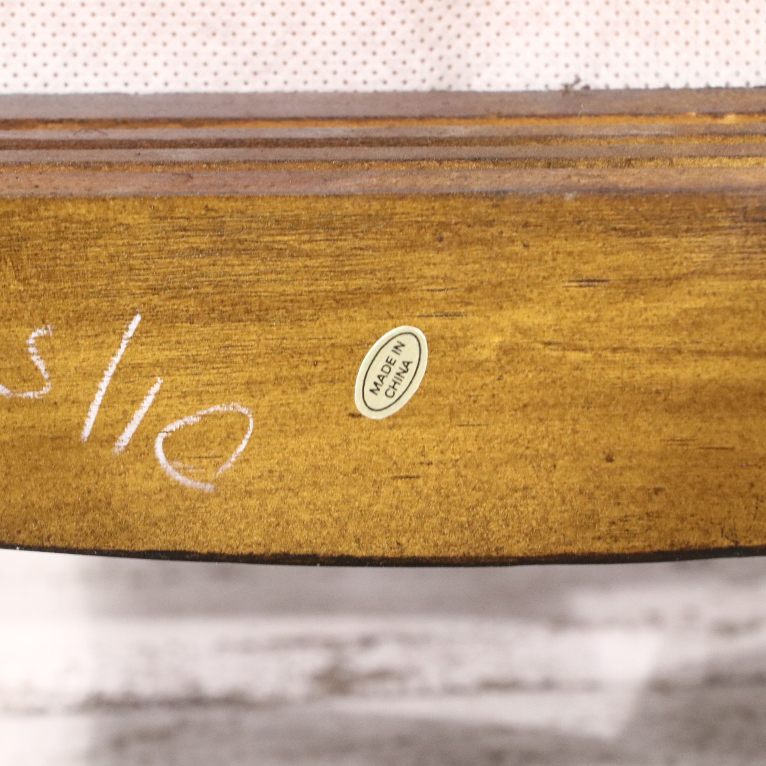 Edwardian Style Wooden Armchair