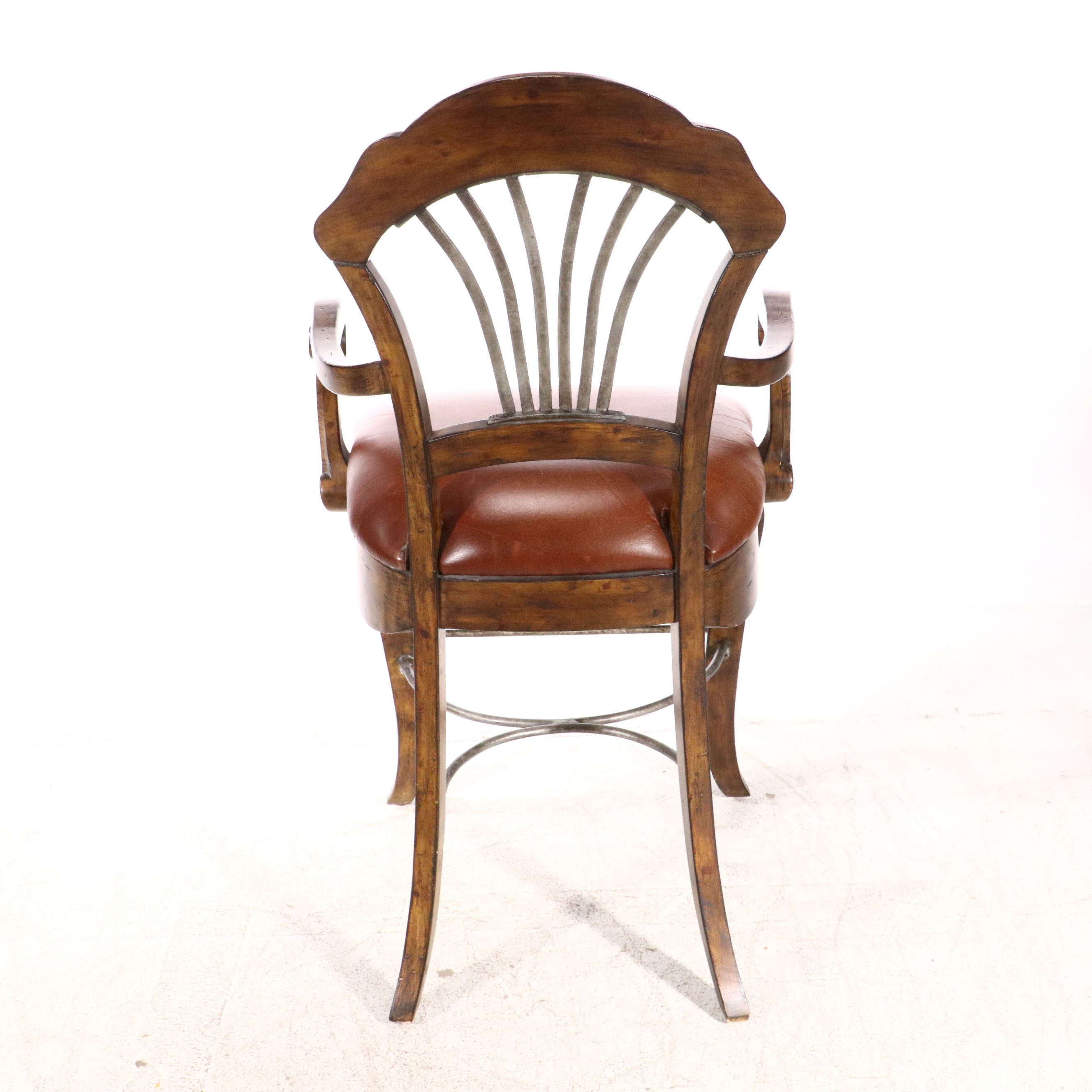 Edwardian Style Wooden Armchair