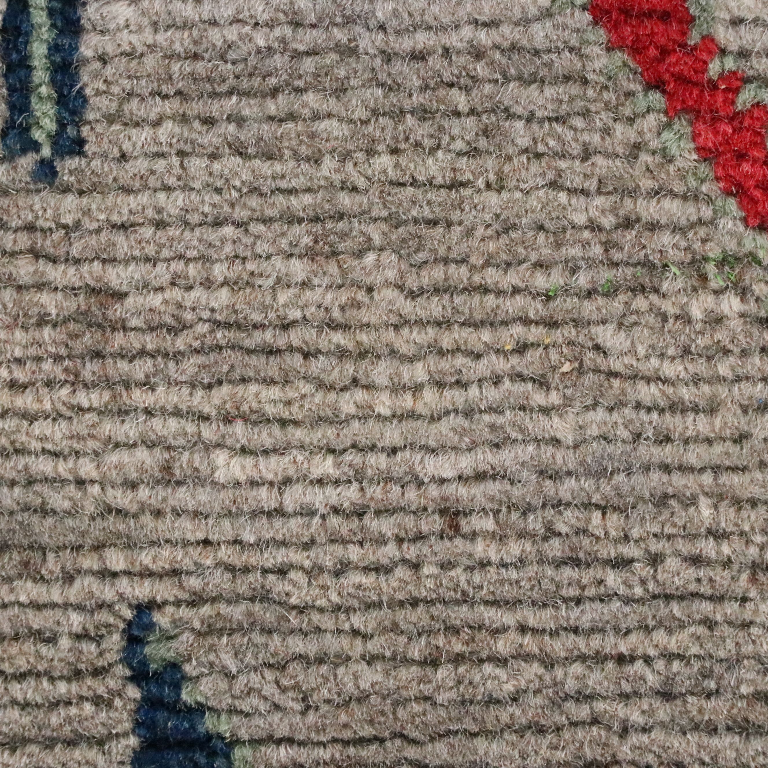 3'3" x 5'2" Hand-Knotted Afghan Pictorial War Area Rug