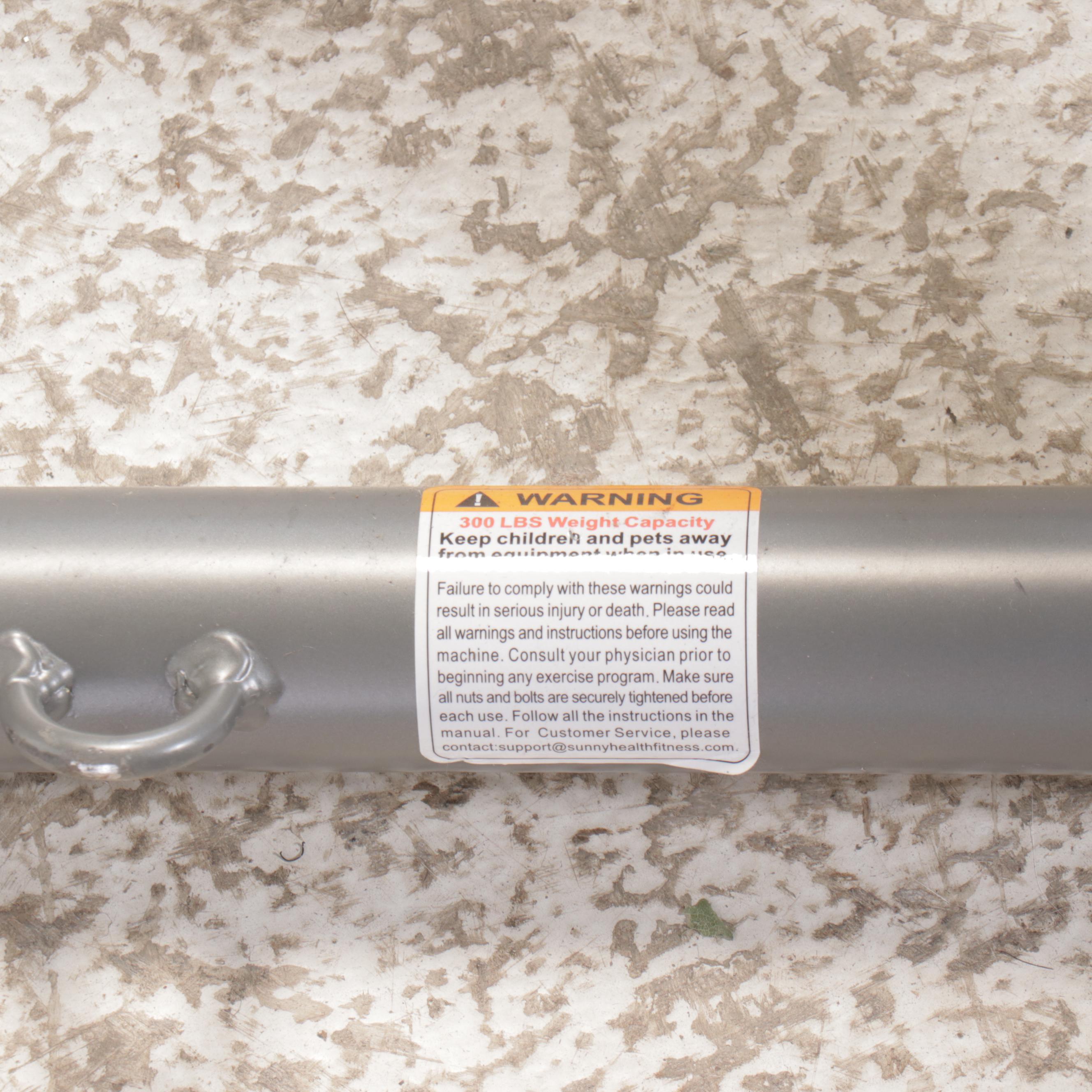 Sunny Health & Fitness Row-N-Ride Squat Assist Trainer