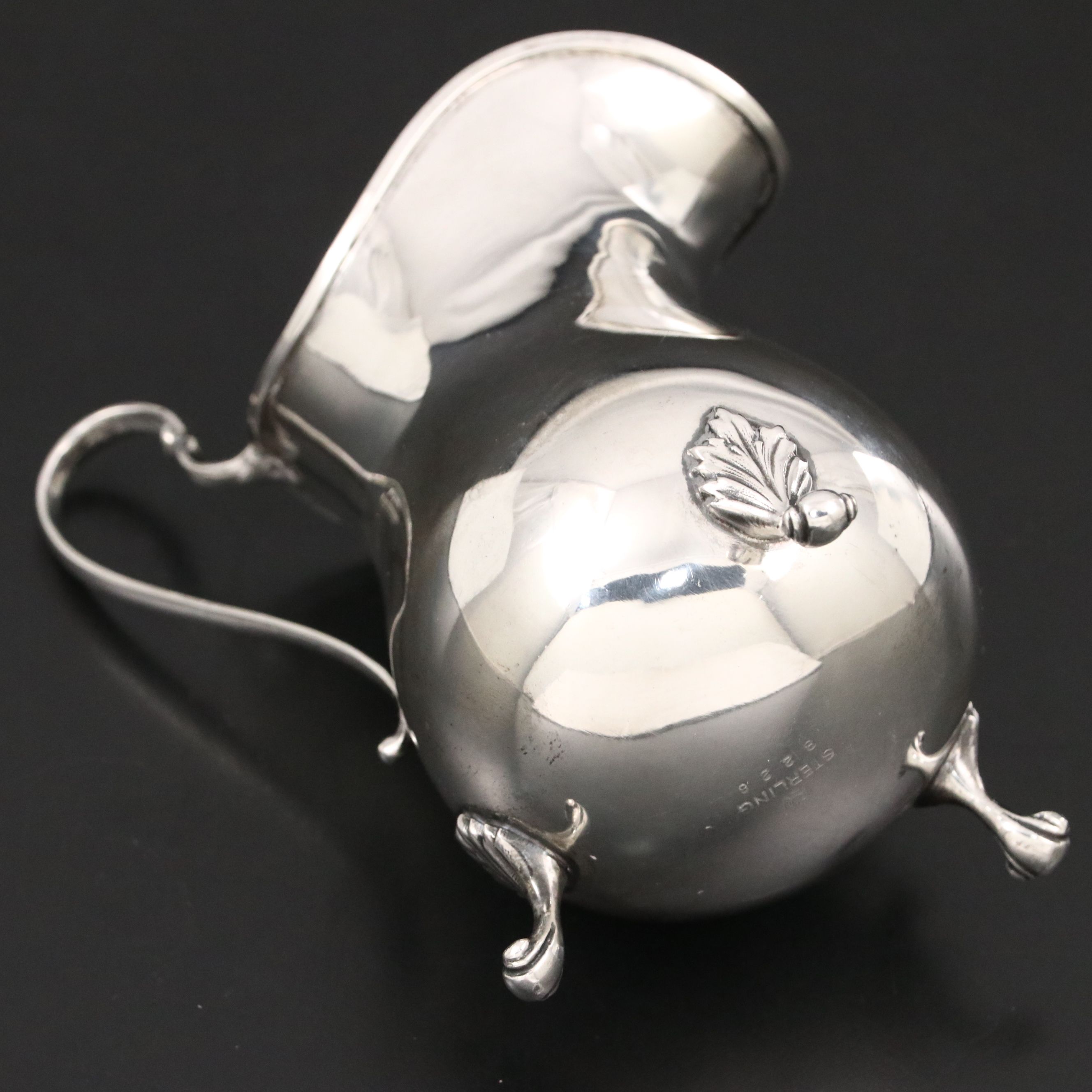 Weidlich Sterling Spoon Co. Sterling Silver Creamer, Early to Mid-20th C.