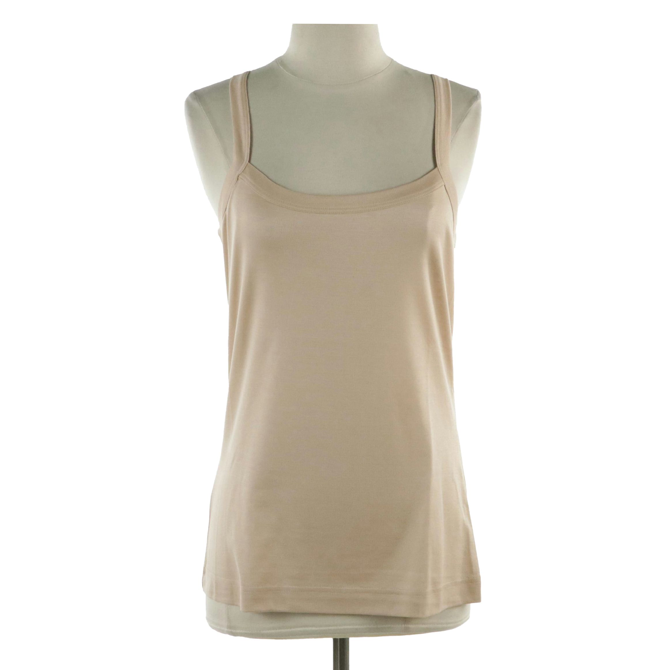 Dolce & Gabbana Cotton Knit Tank with Tags from Saks Fifth Avenue