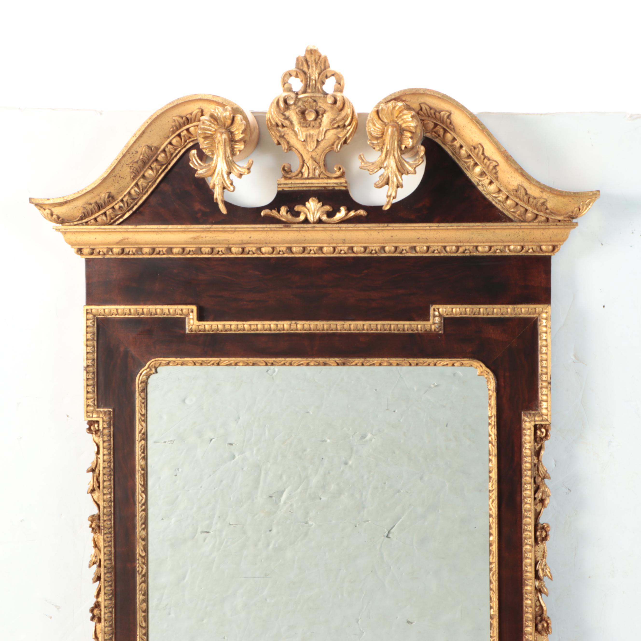 Georgian Style Giltwood Wall Mirror