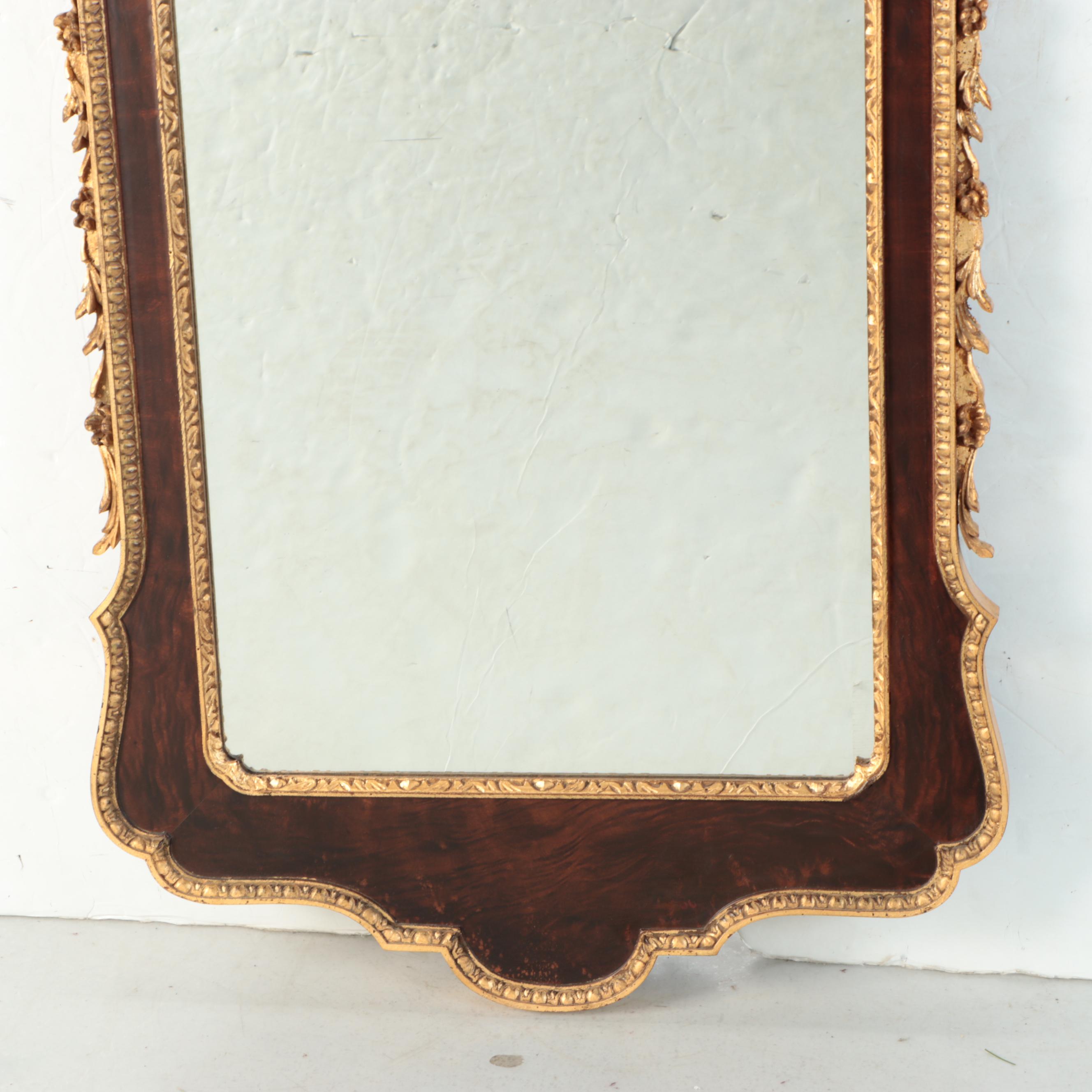 Georgian Style Giltwood Wall Mirror