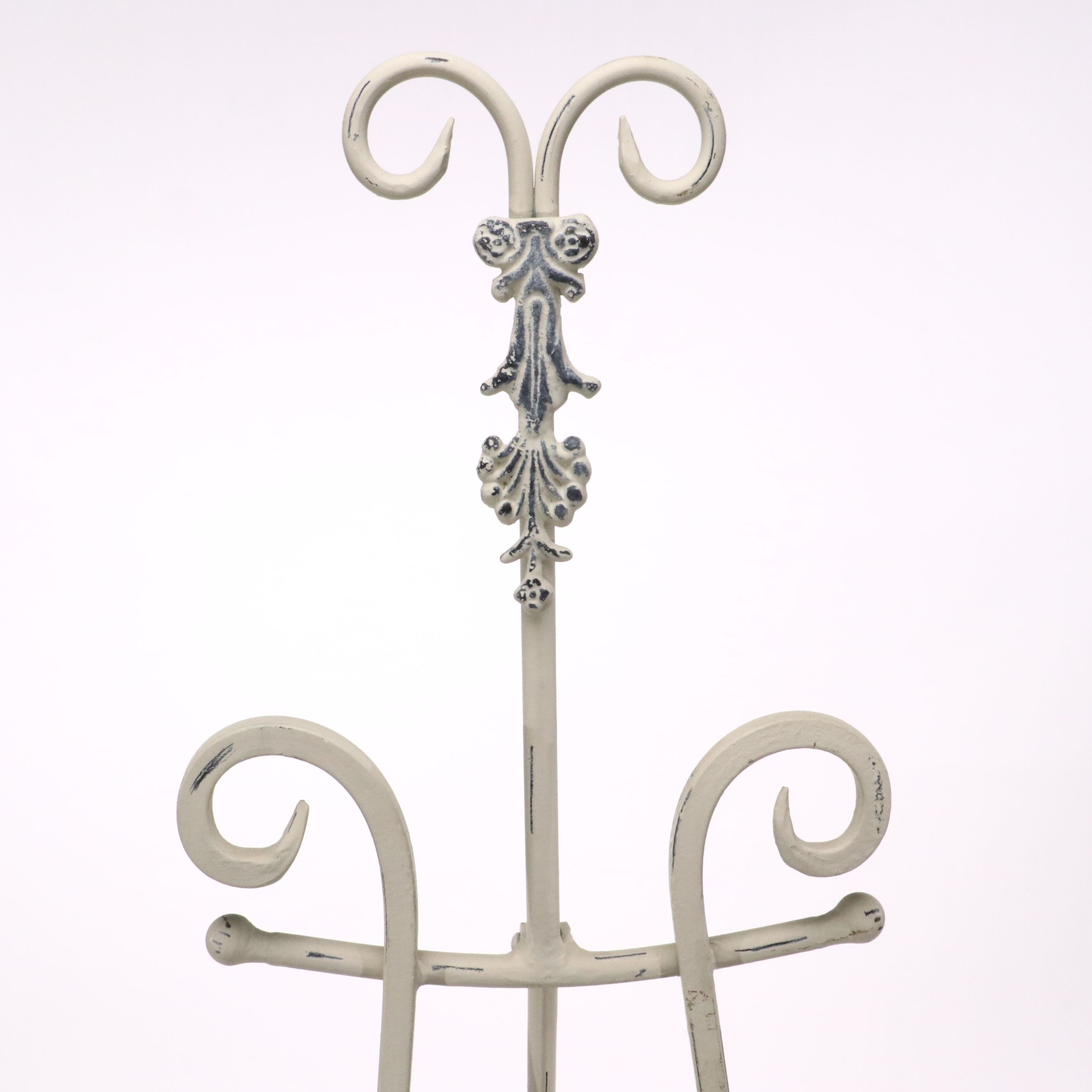 Victorian Style Painted Metal Easel