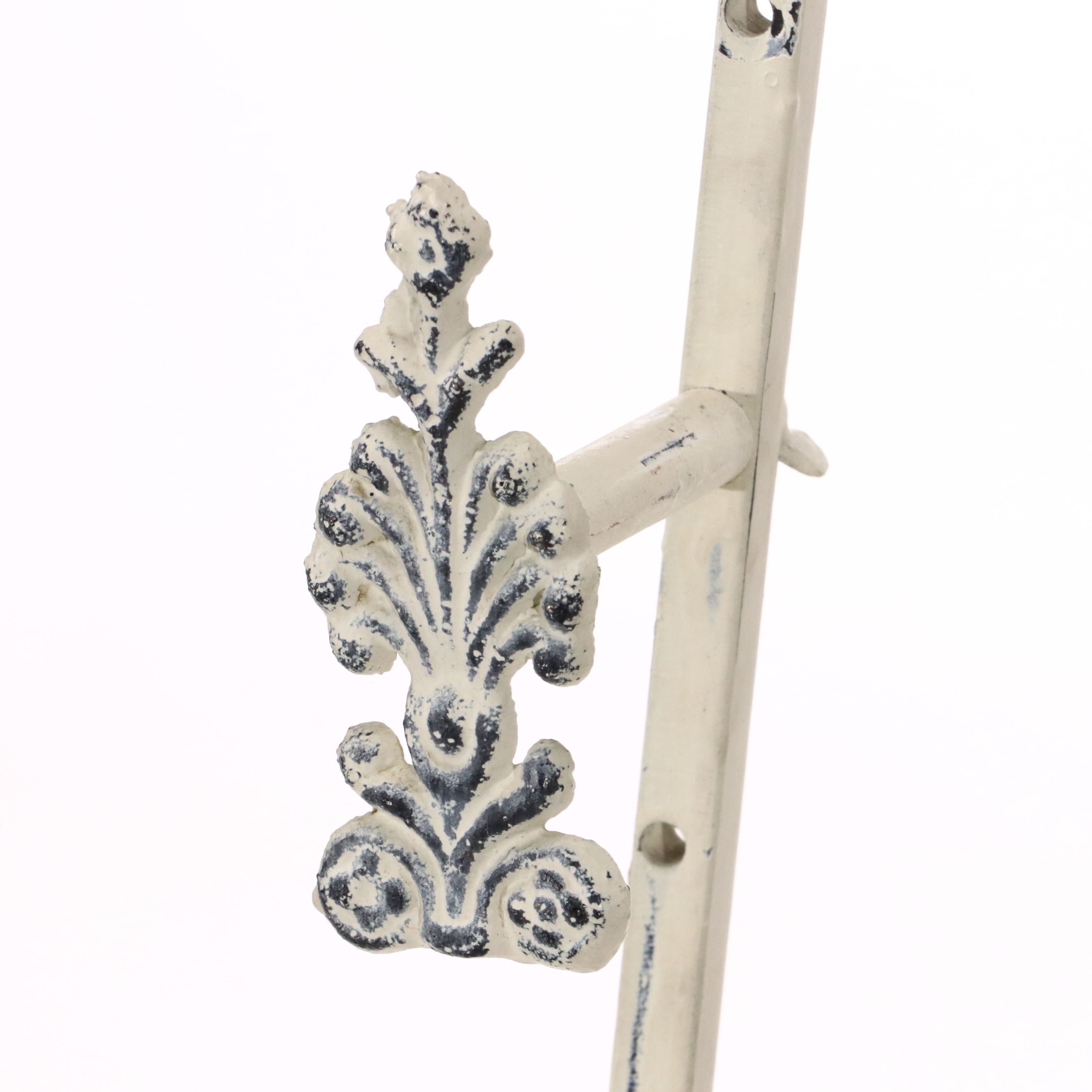 Victorian Style Painted Metal Easel